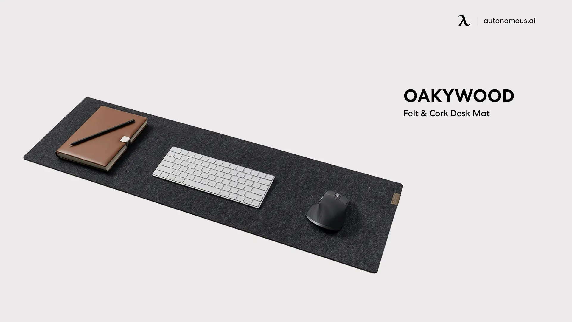 OAKYWOOD Felt & Cork Desk Mat