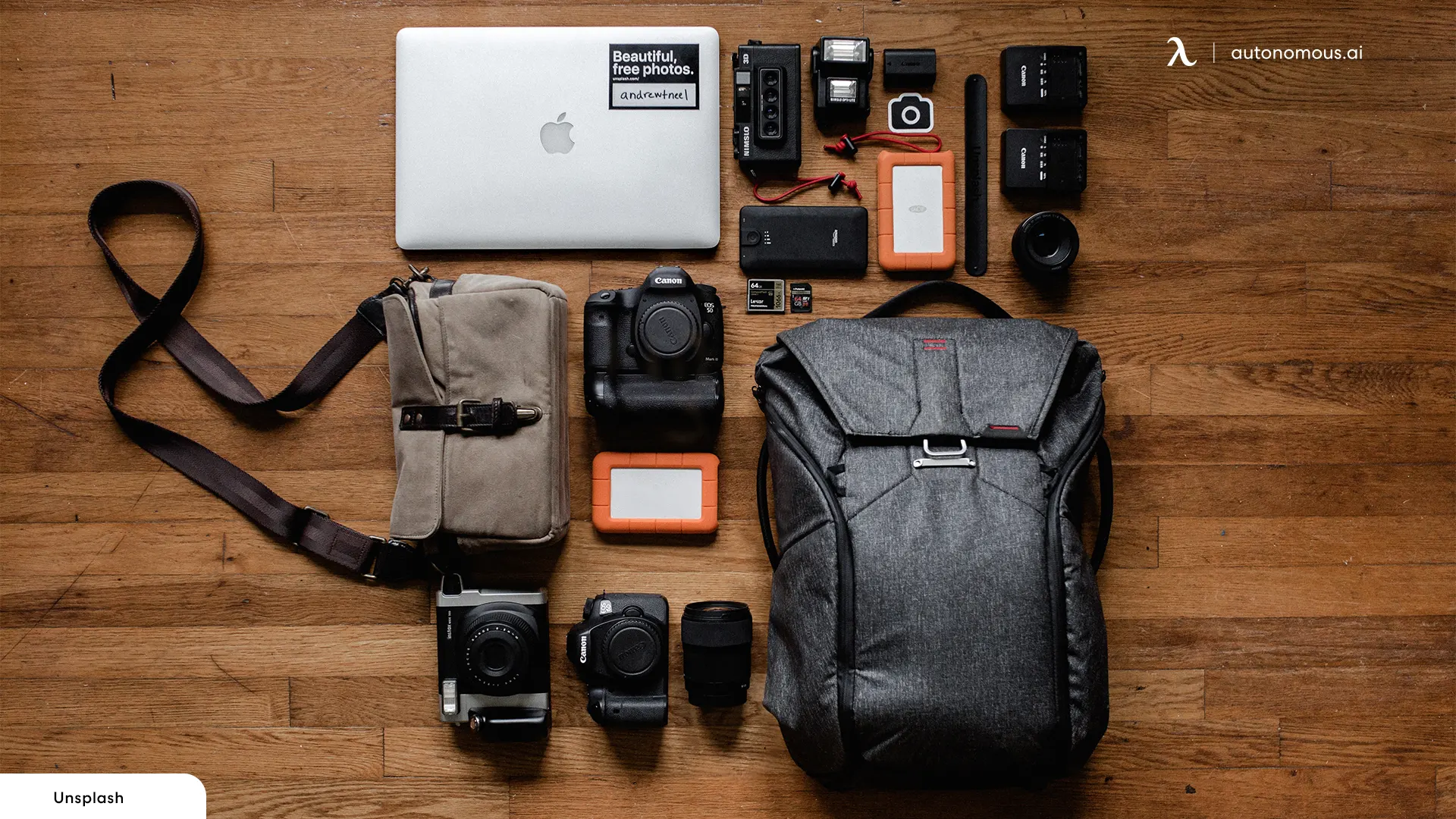 Important Components of Photography Gear for Absolute Beginners