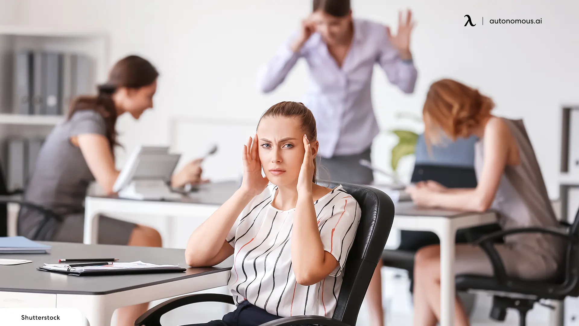 Causes of Distraction in a Noisy Office