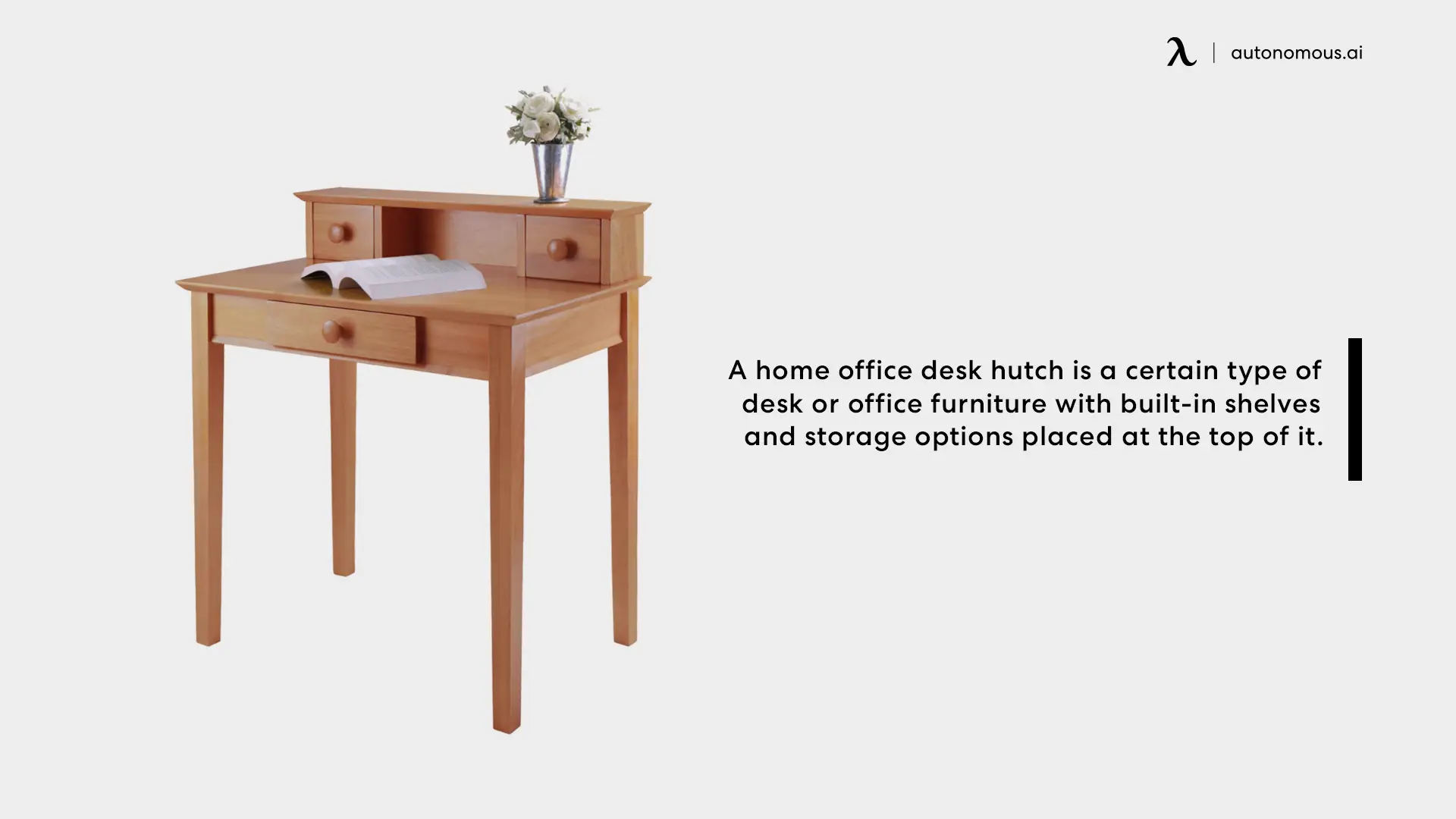 What is a Desk Hutch?