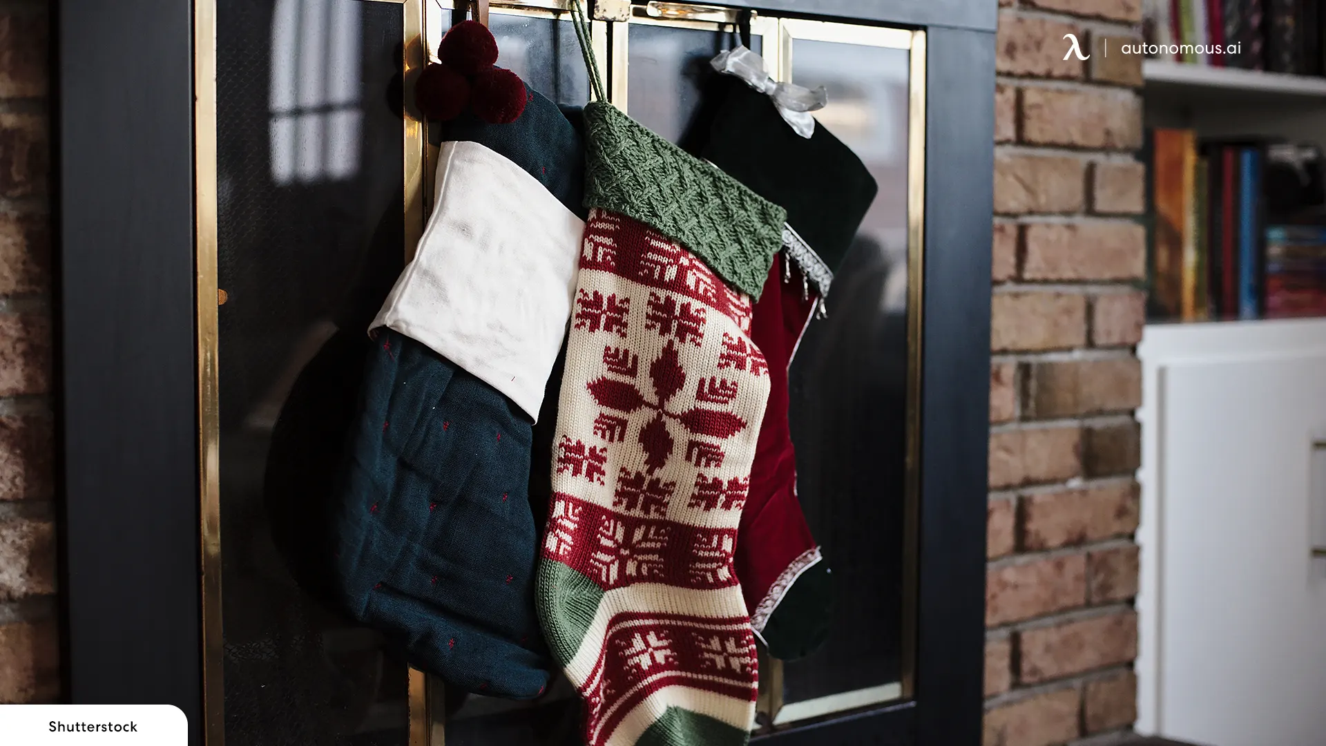 Stitched Stocking - DIY Christmas decorations