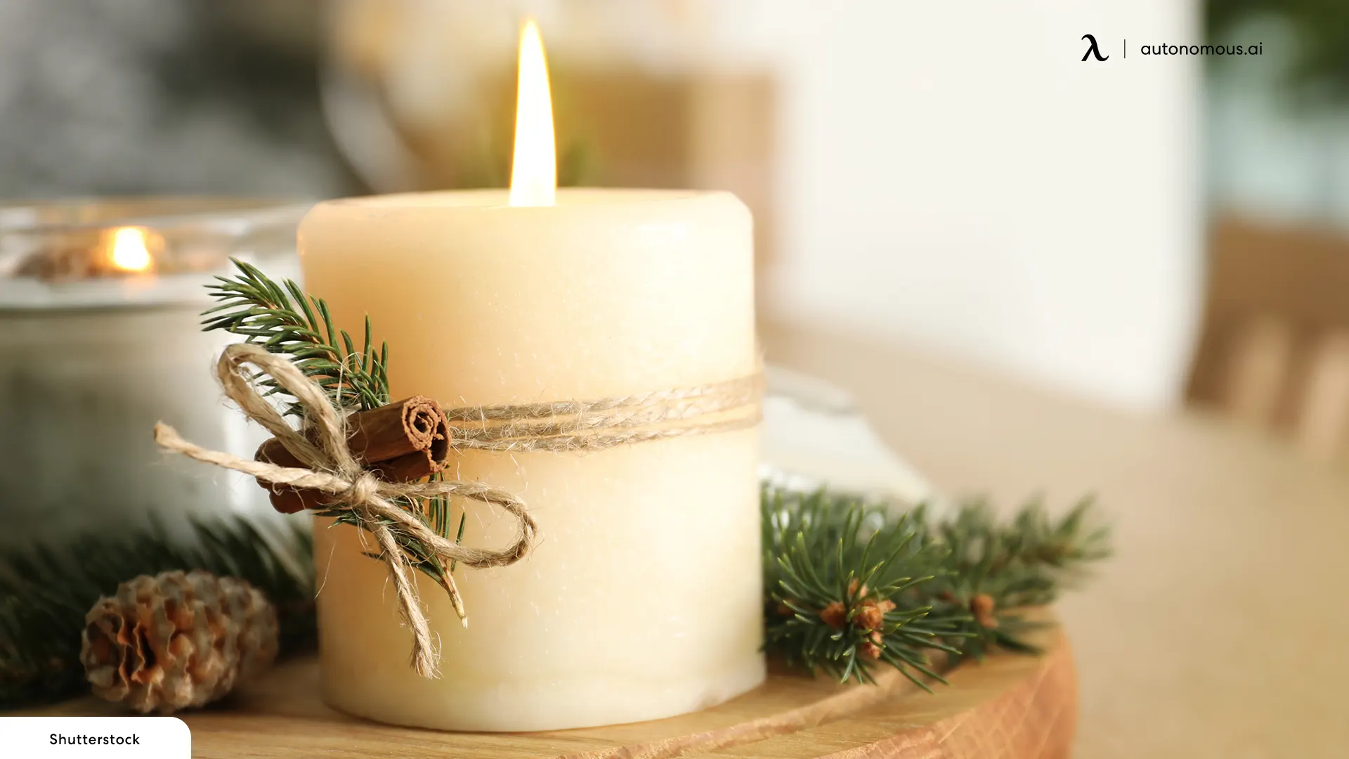 Pine Scented Candle