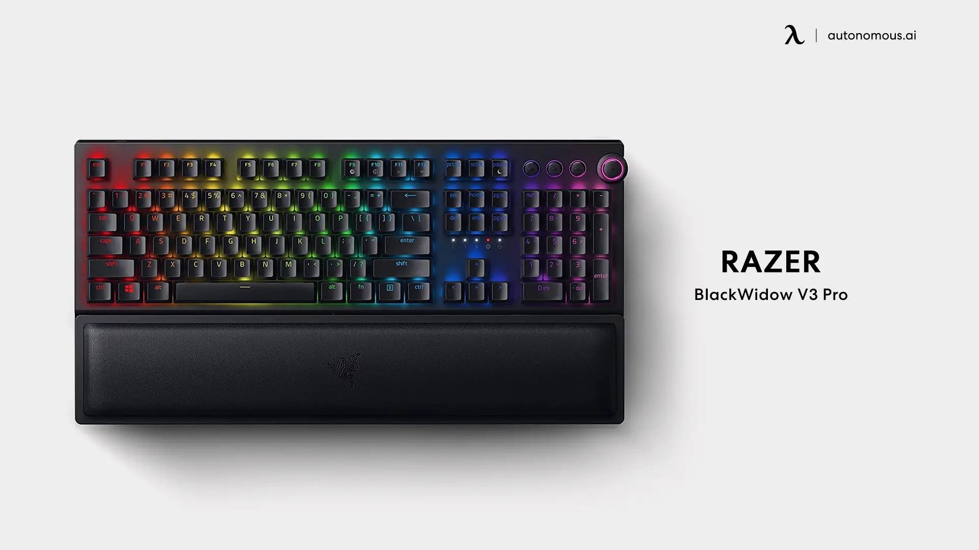 Razer BlackWidow V3 Pro small gaming keyboard