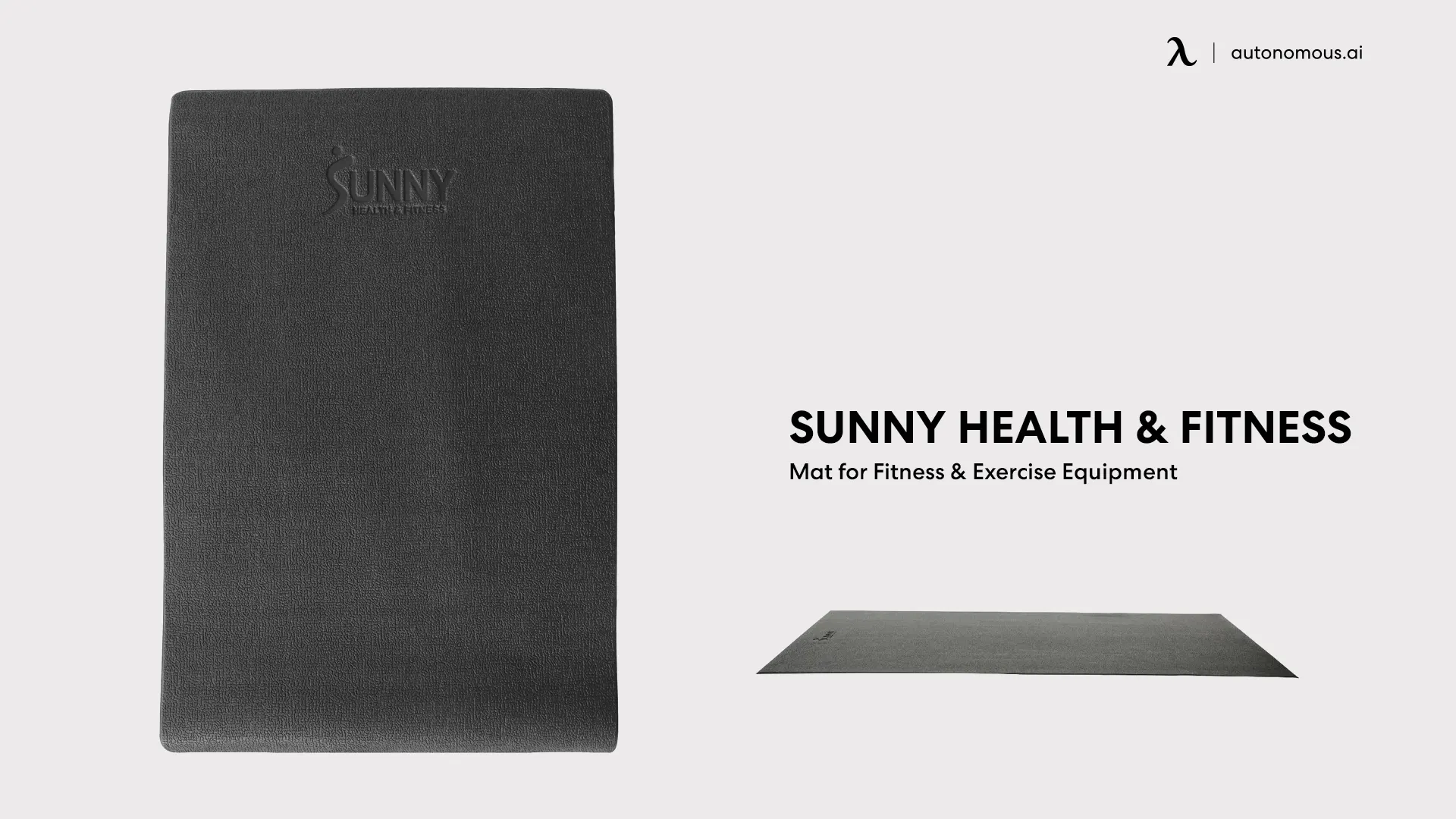 Sunny Health and Fitness Treadmill Mat