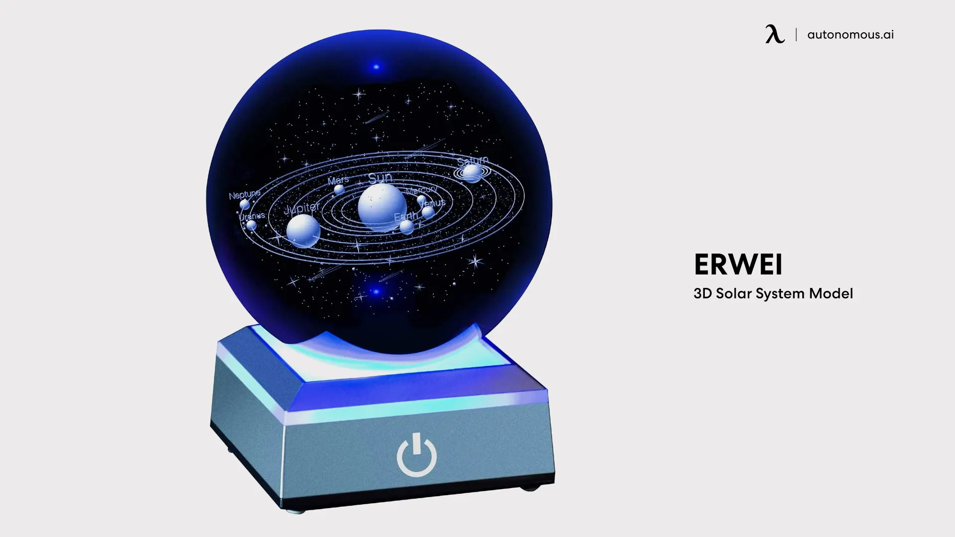 ERWEI 3D Solar System Model