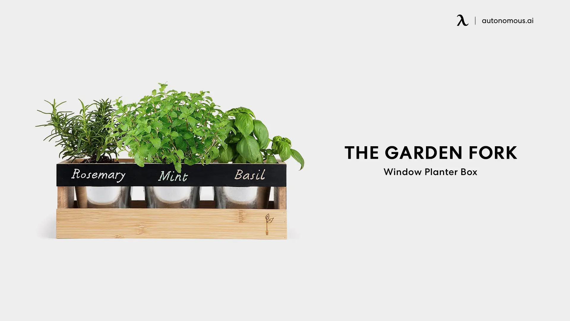 The Garden Fork Window Planter Box