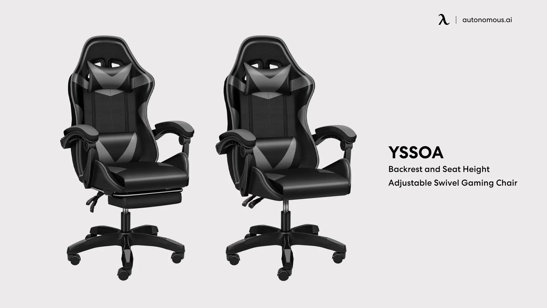 YSSOA Gaming Chair - black gaming chair