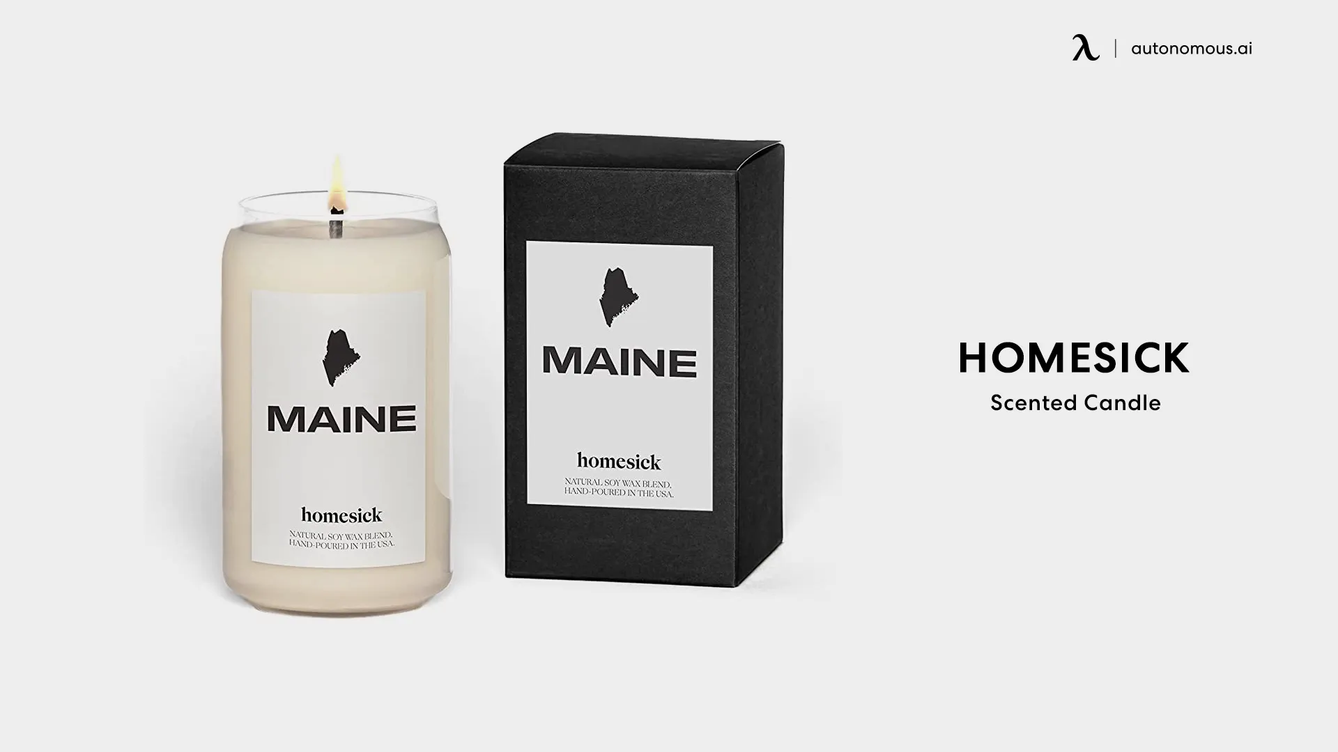 Homesick Scented Candle - christmas gift for roommate