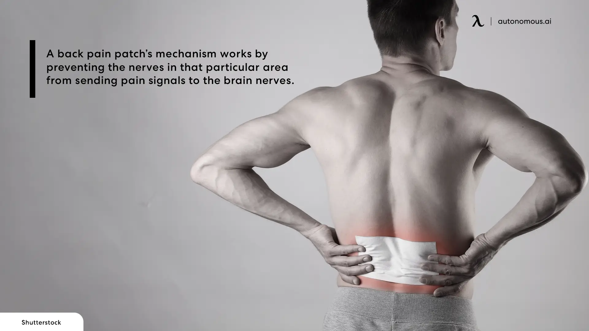 How Does a Back Pain Patch Work?