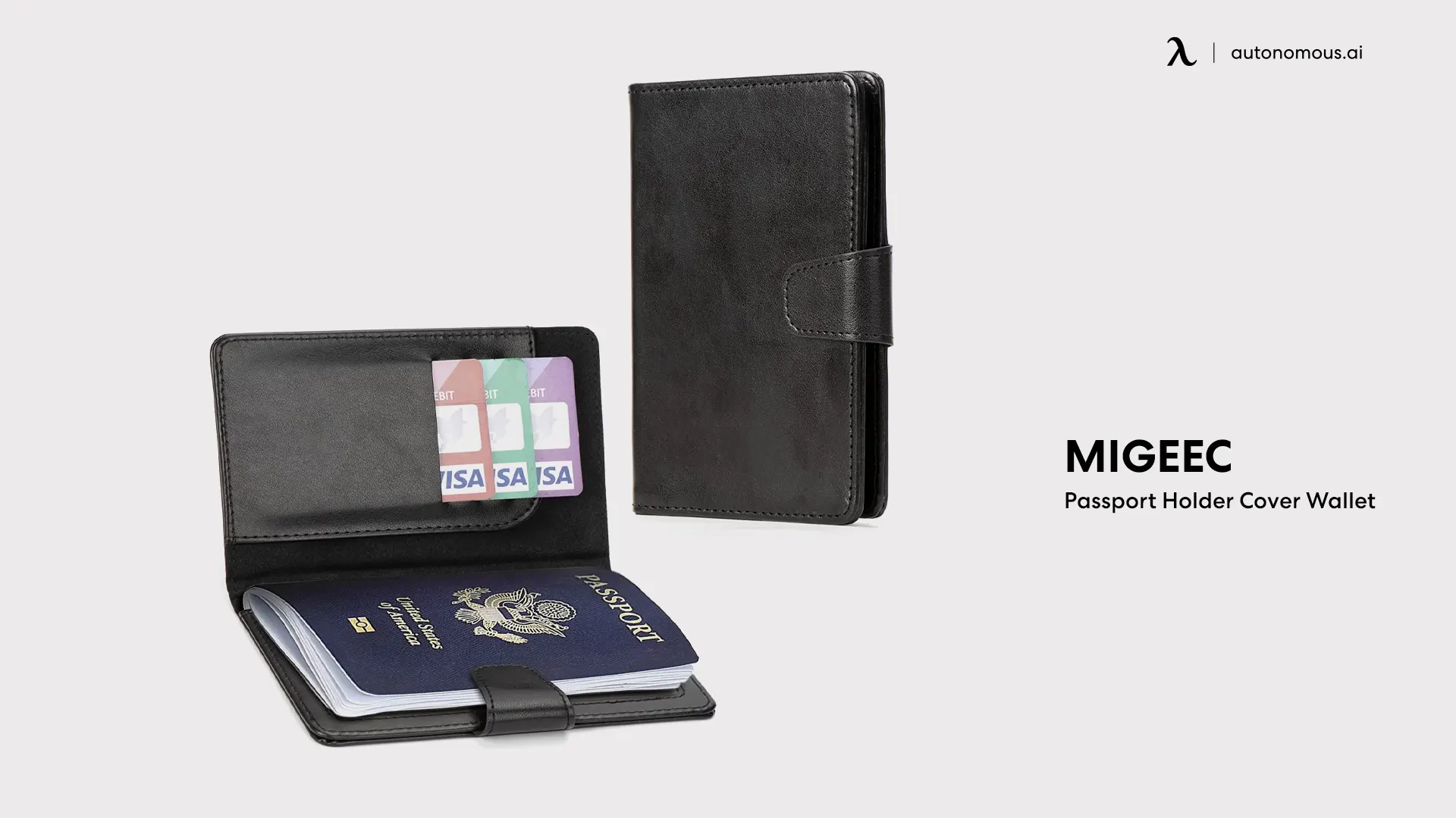 Migeec Passport Holder Cover Wallet