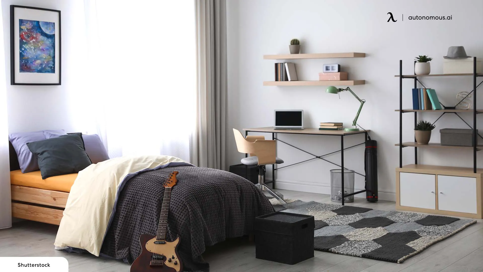 Peace and Quiet - bedroom desk ideas