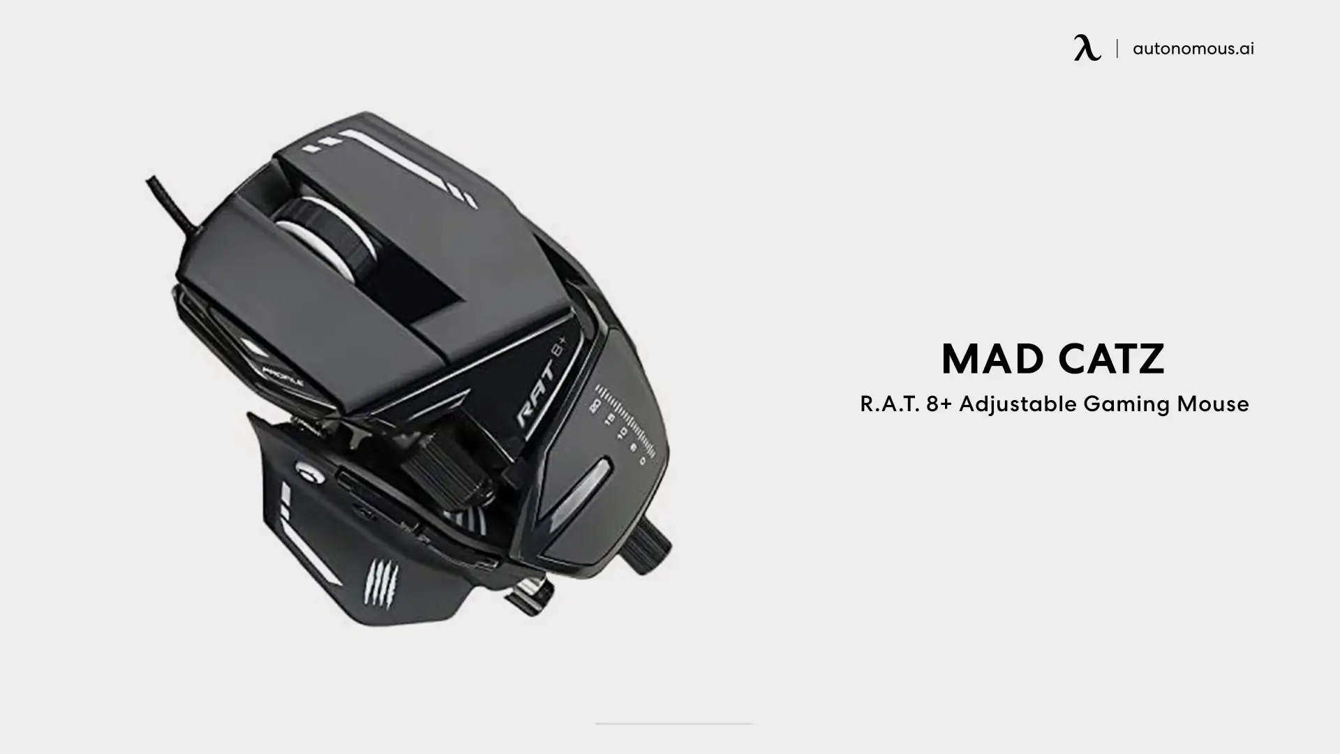 Mad Catz R.A.T. 8+ Adjustable Gaming Mouse
