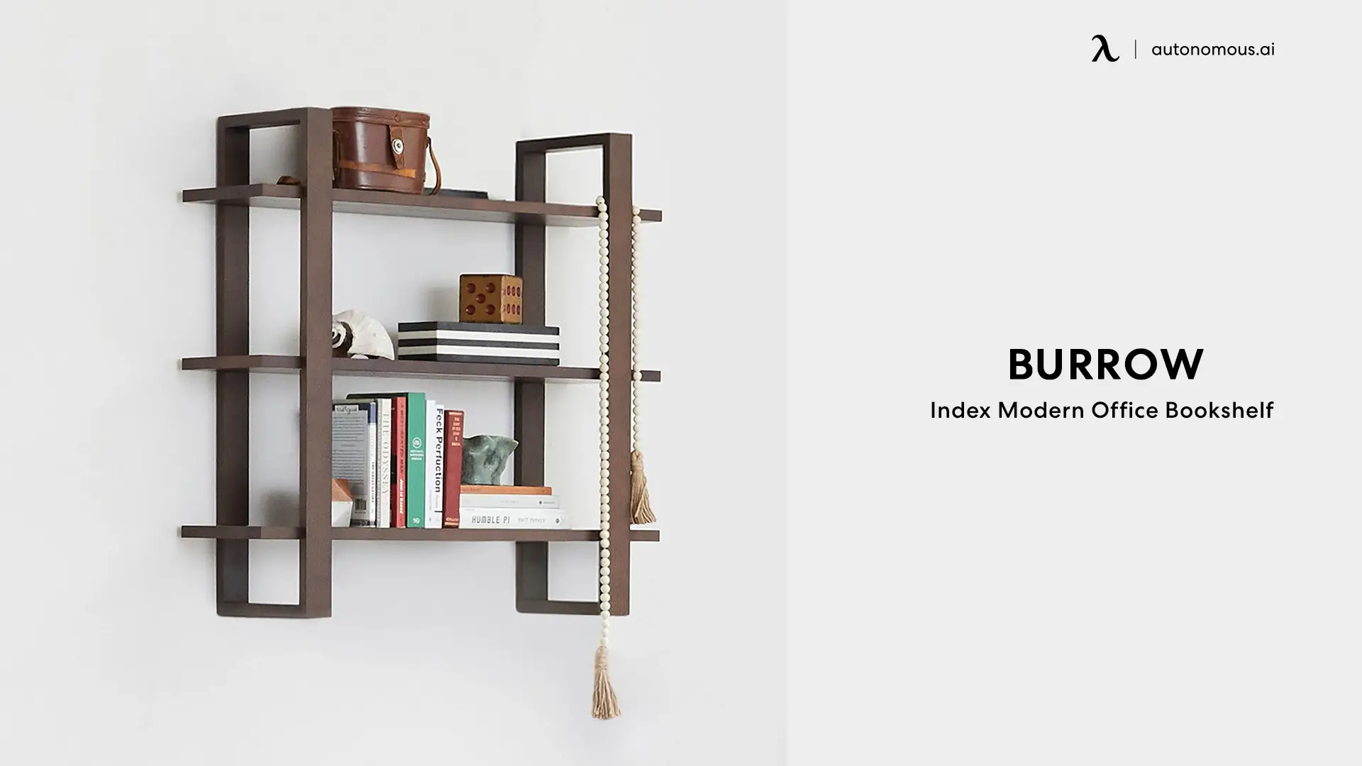 Burrow Index Modern Office Bookshelf