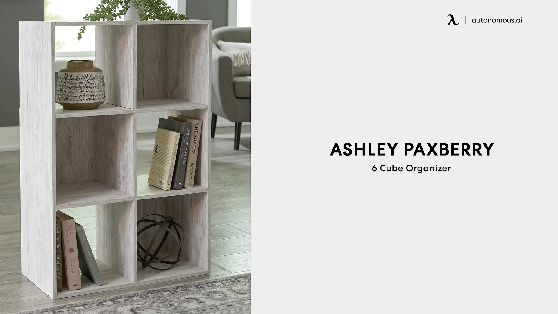 Ashley Paxberry 6 Cube Organizer