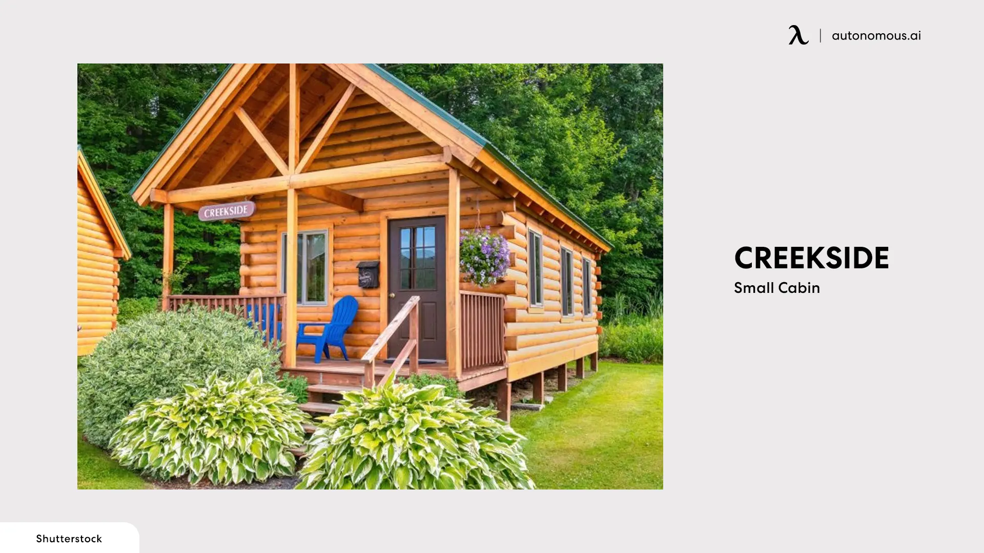 Creekside Small Cabin