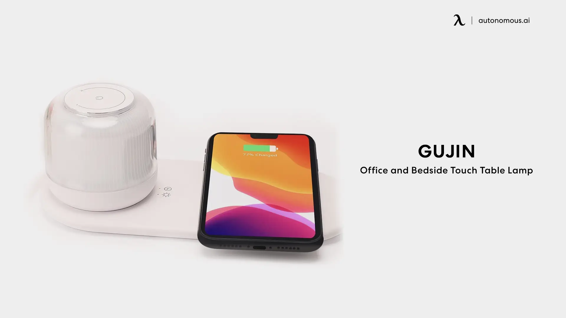 GUJIN Office and Bedside Touch Table Lamp