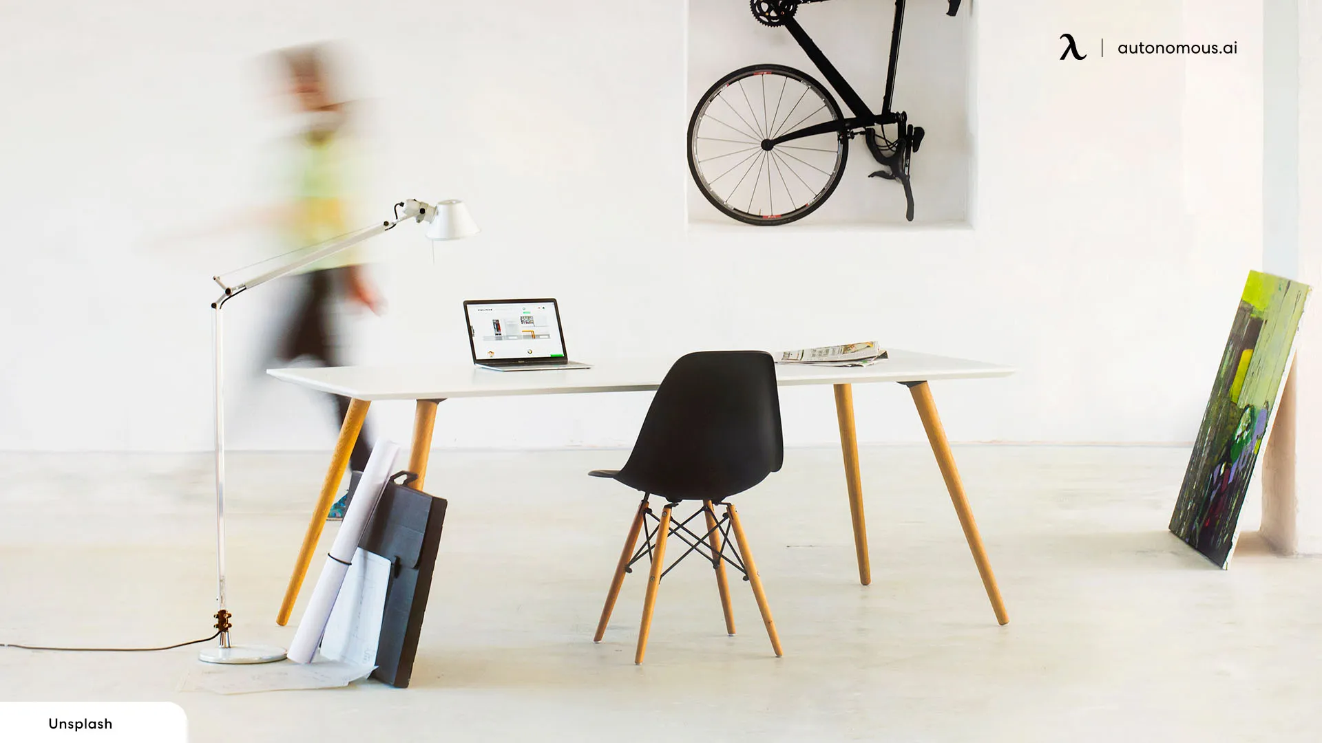 Clean, Simplistic Looks - mid century office