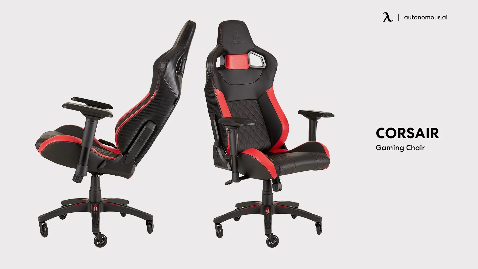 CORSAIR red gaming chair