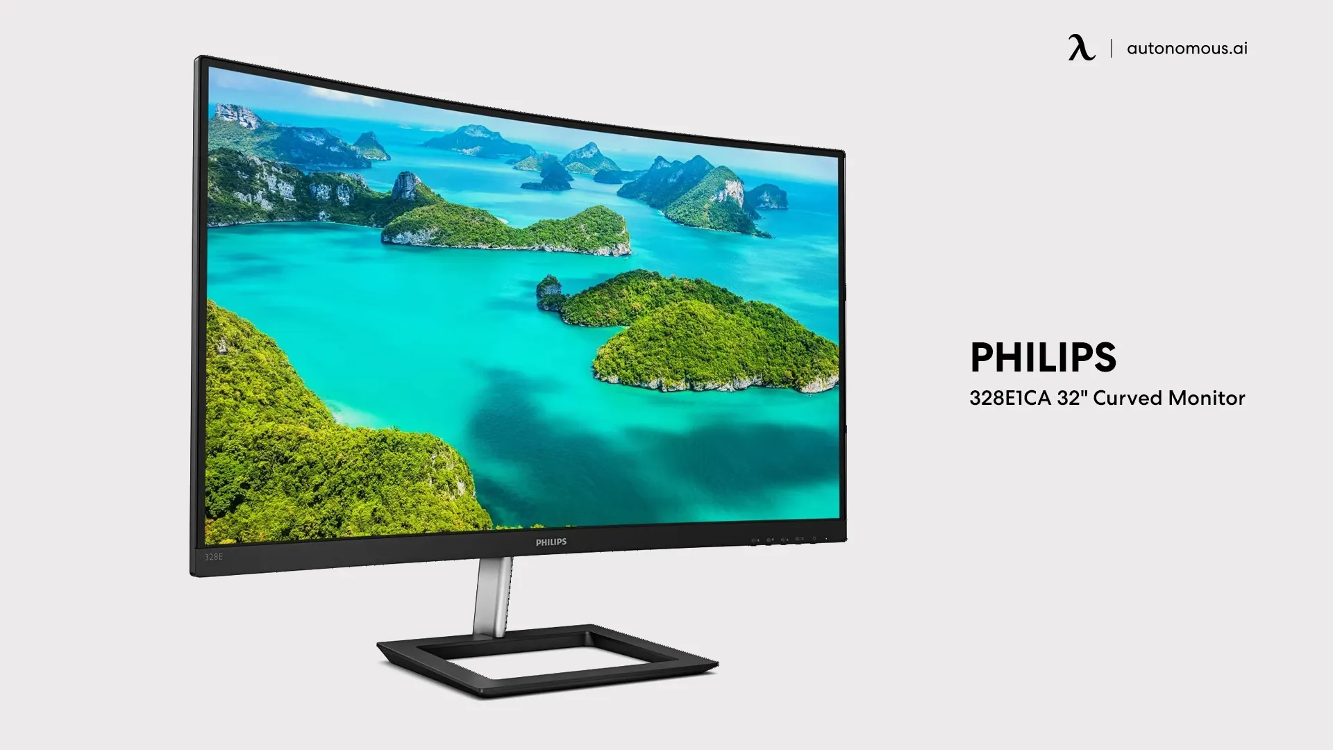 Philips 328E1CA curved 4k gaming monitor