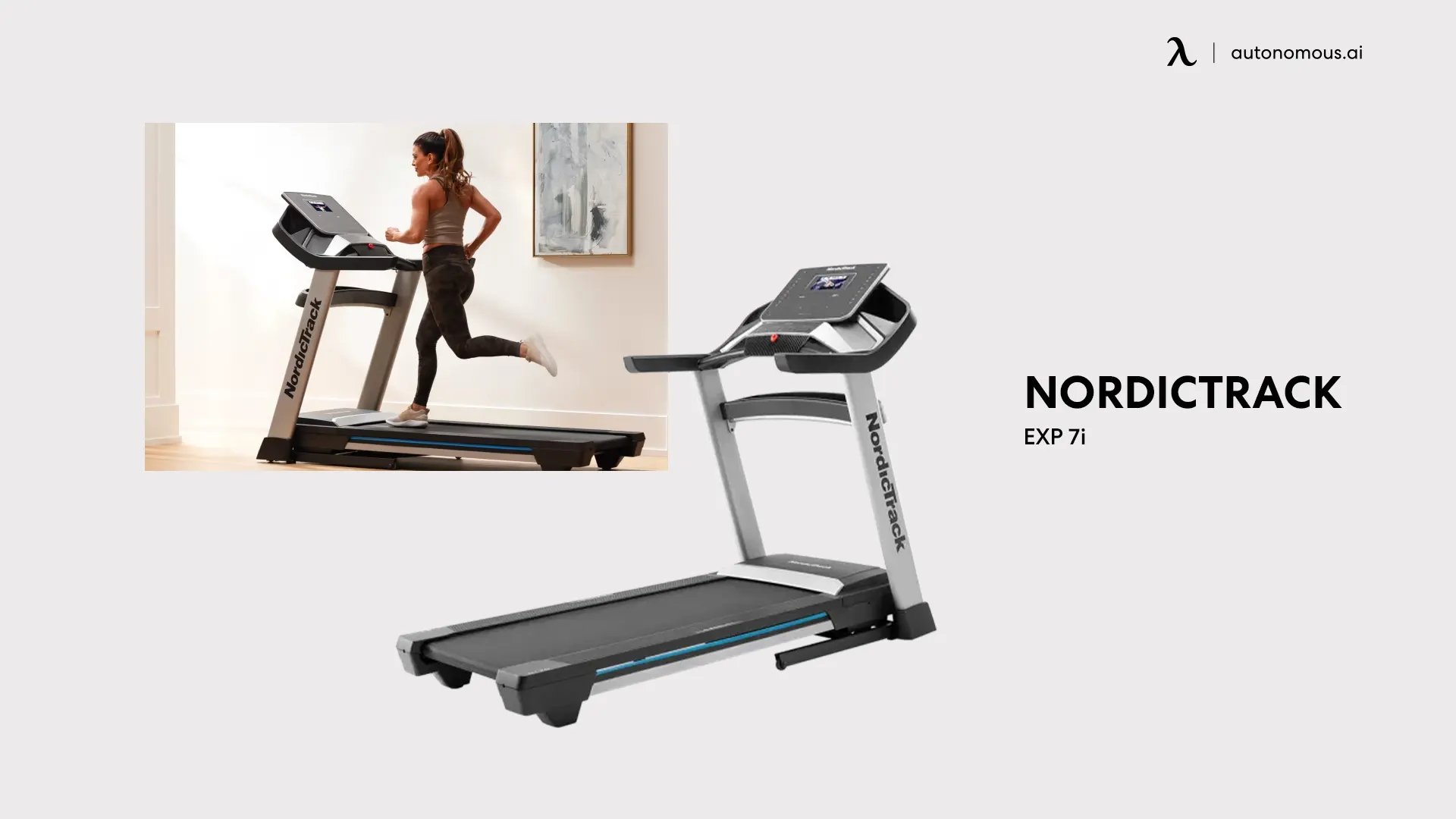 NordicTrack Exp 7i electric treadmill