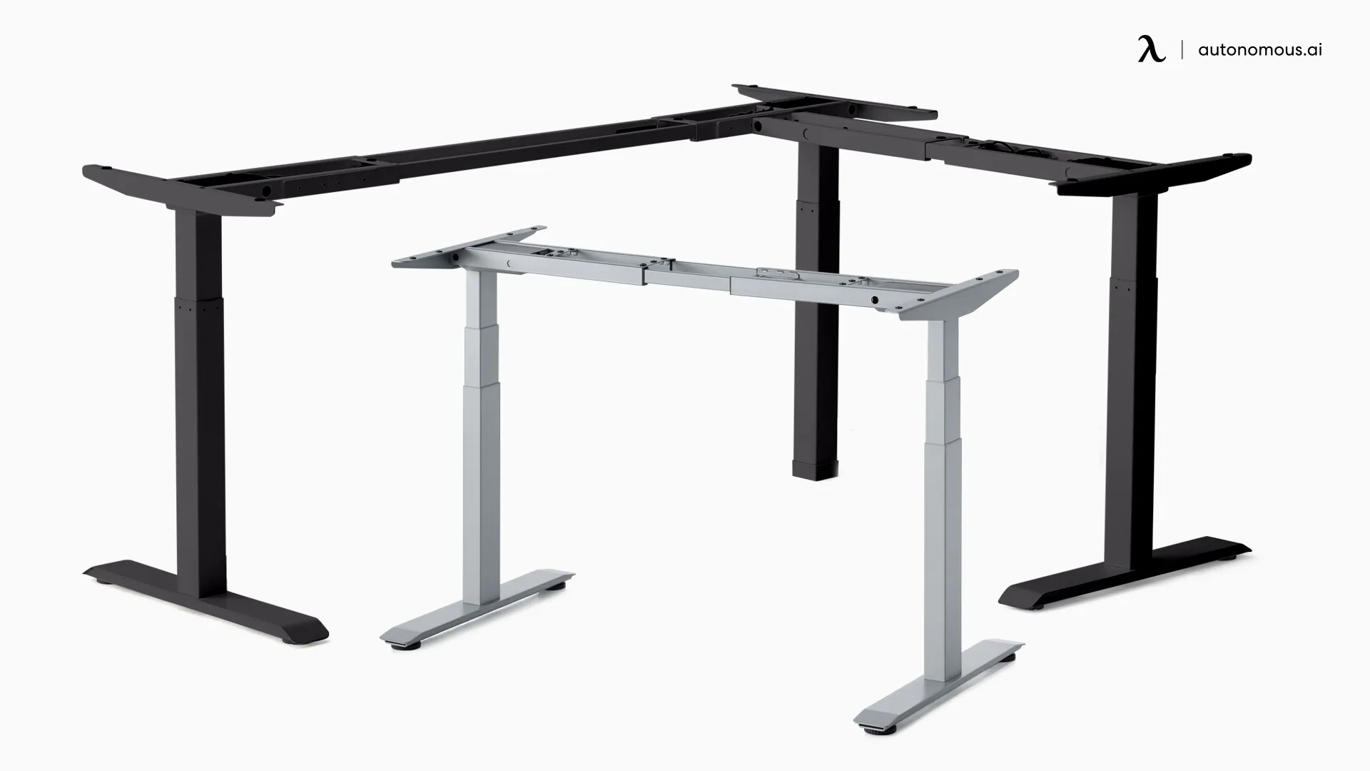 adjustable desk frame Size