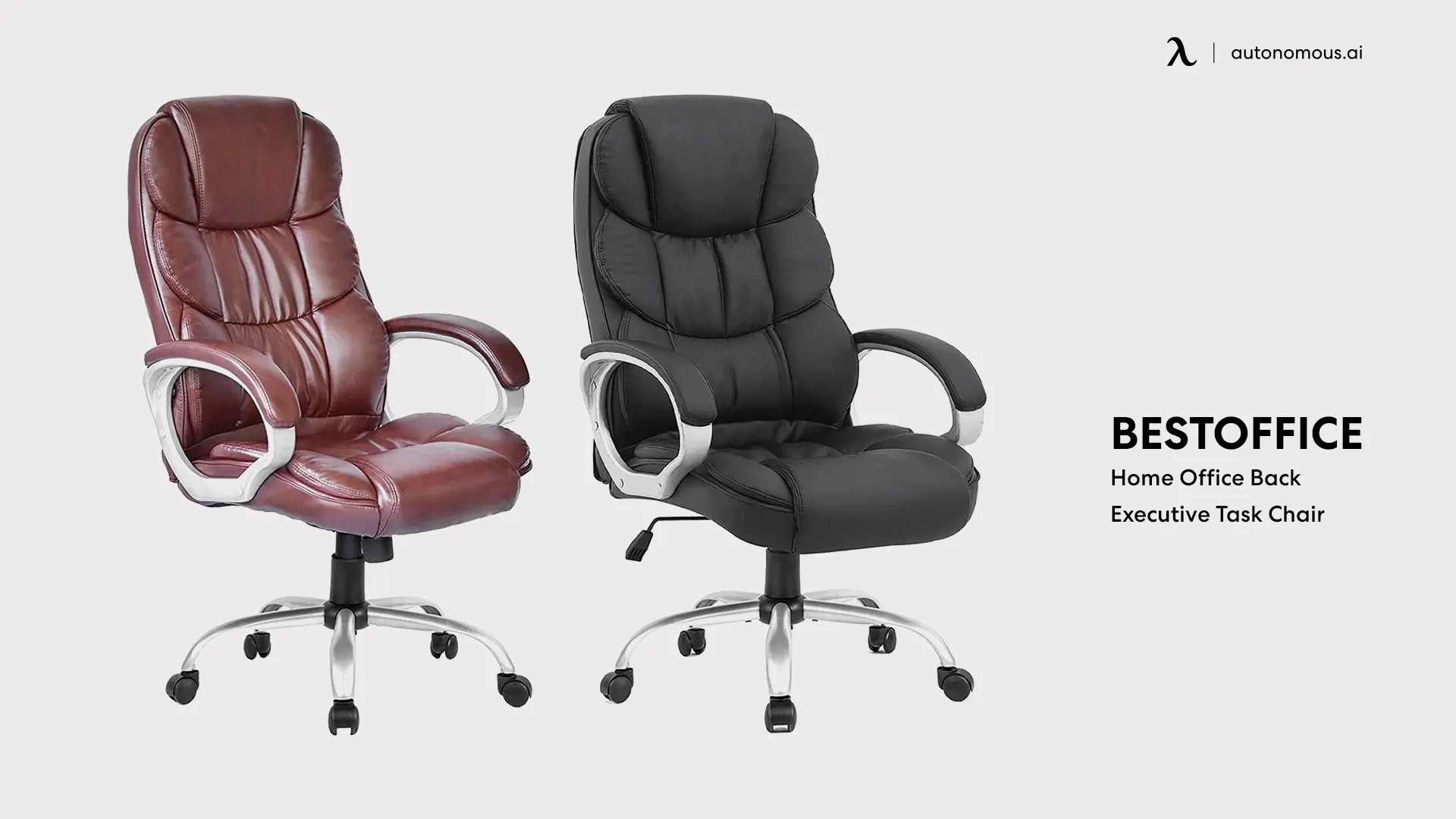 BestOffice Computer High Back PU Leather Chair