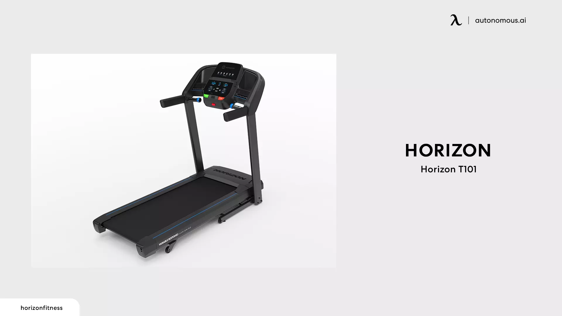 Horizon T101 - treadmill for seniors