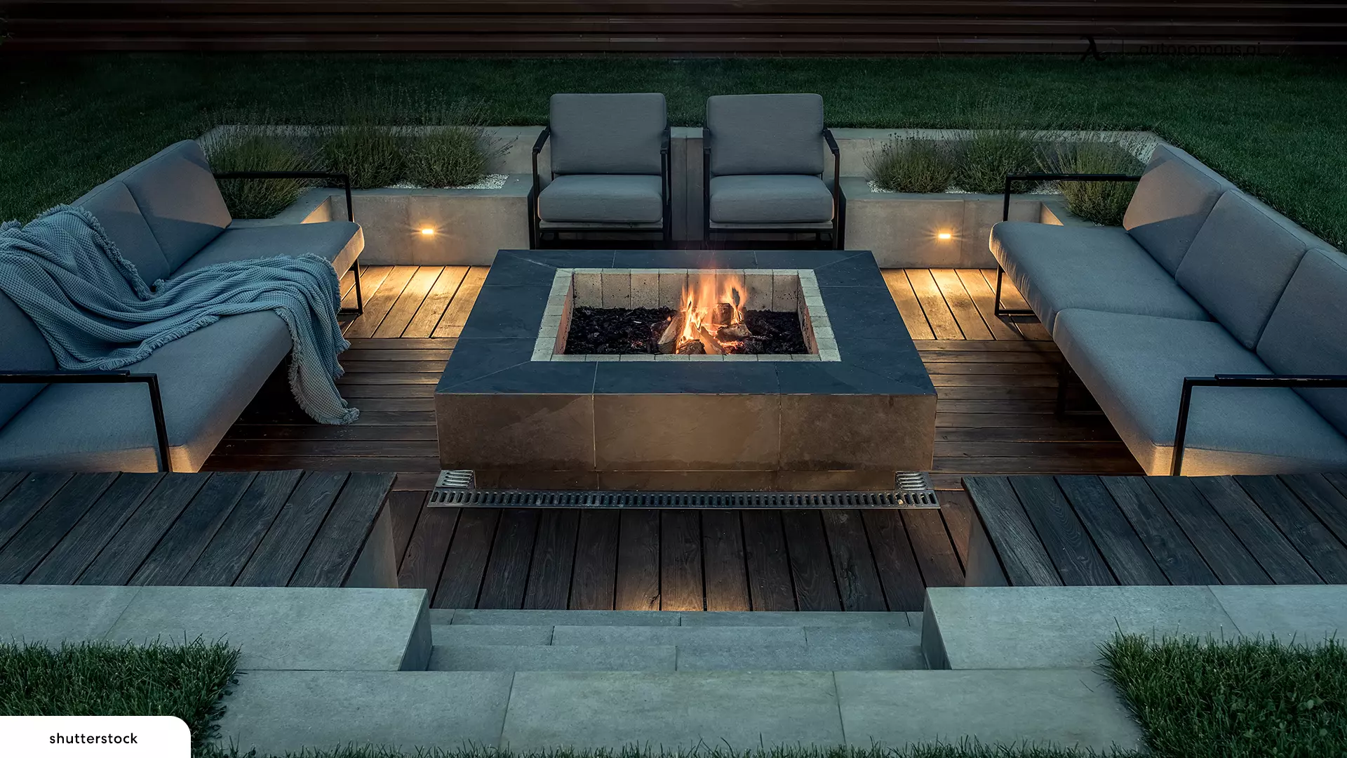 Fire Pit - outdoor living space ideas