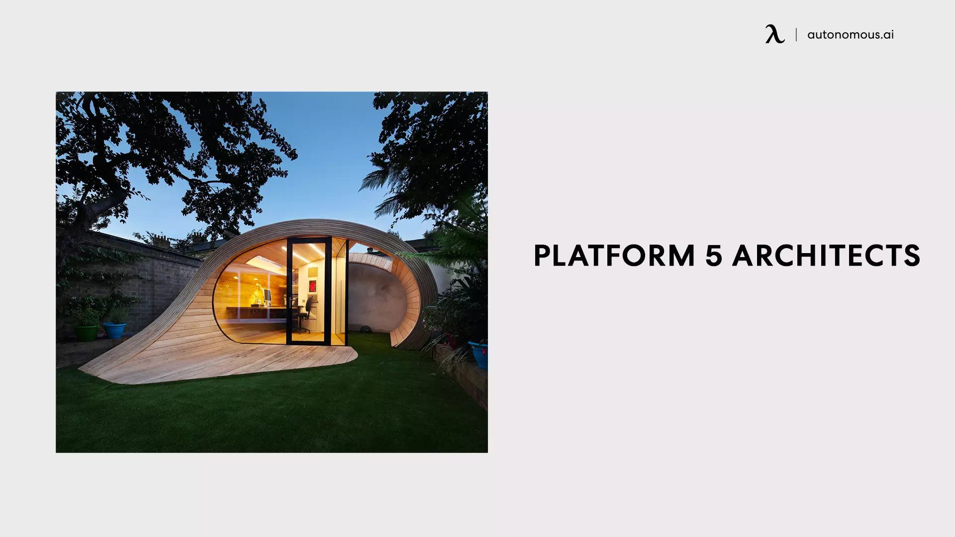 Platform 5 Architects - she shed ideas