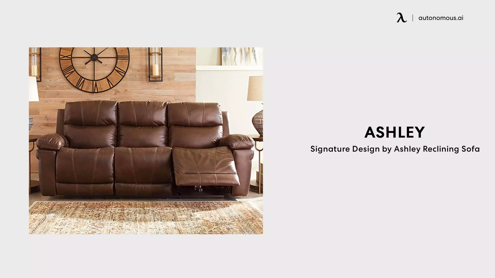 Signature Design by Ashley Reclining Sofa