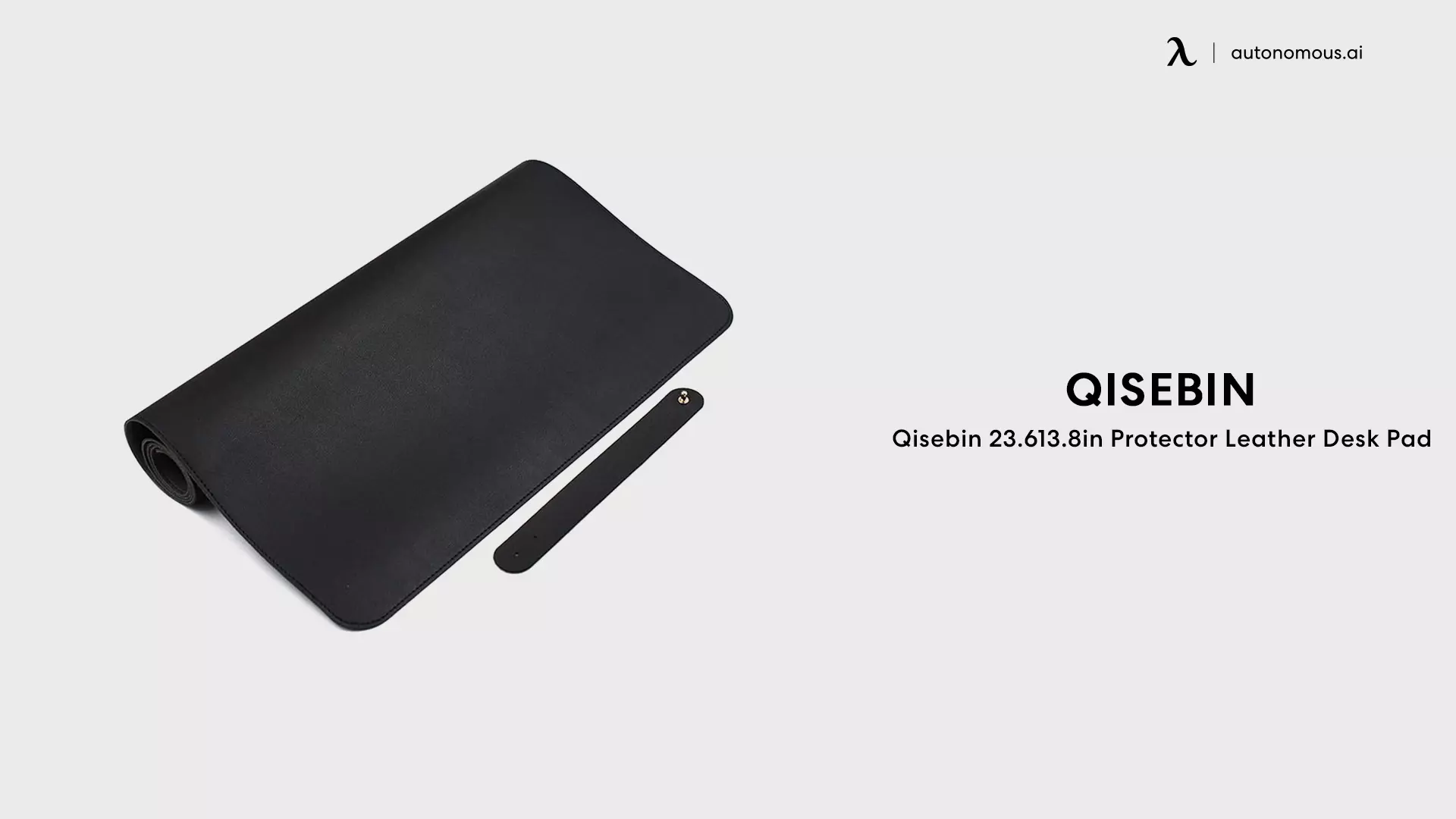 Qisebin 23.613.8in Protector Leather Desk Pad