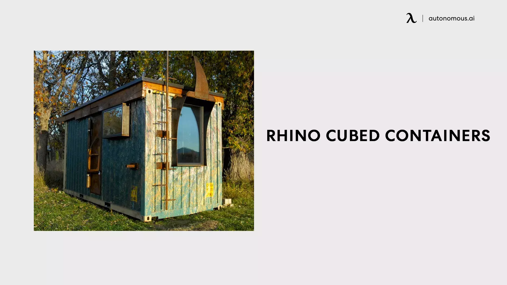 Rhino Cubed Containers