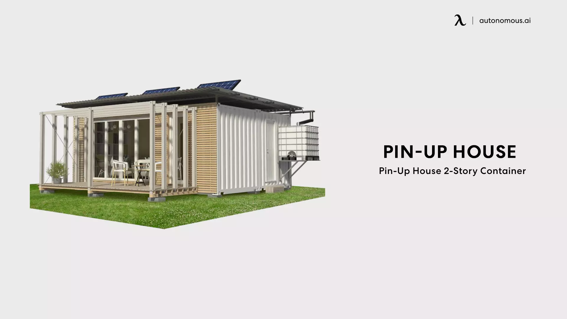 Pin-Up House 2-Story Container