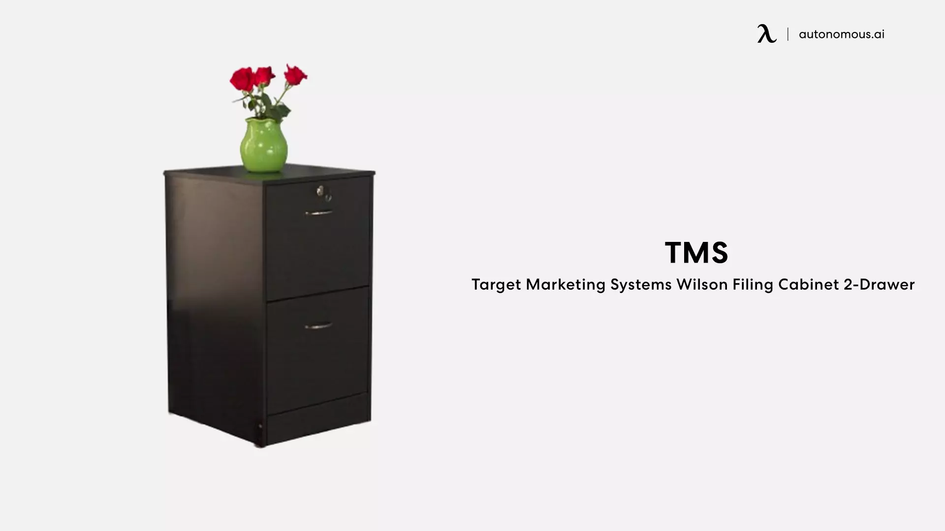 Target Marketing Systems Wilson Filing Cabinet 2-Drawer