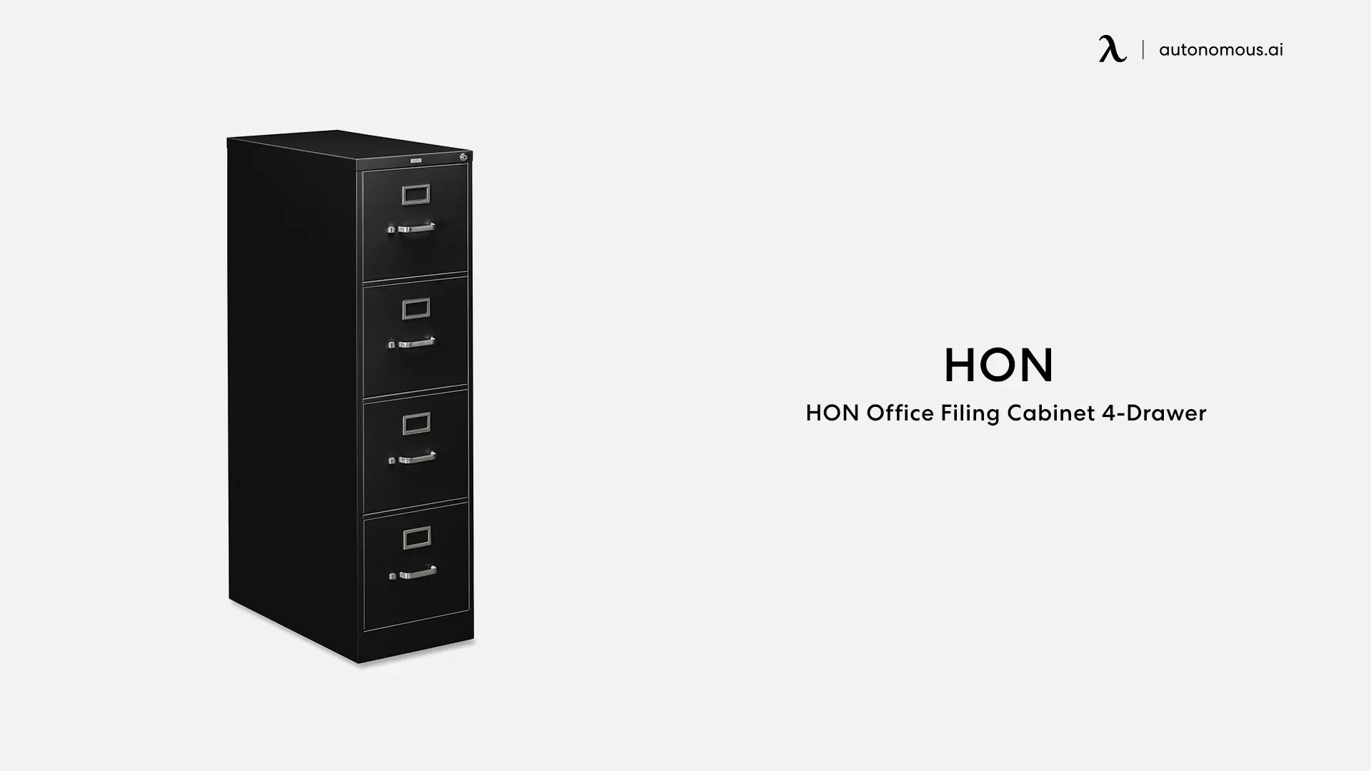 HON Office Filing Cabinet 4-Drawer