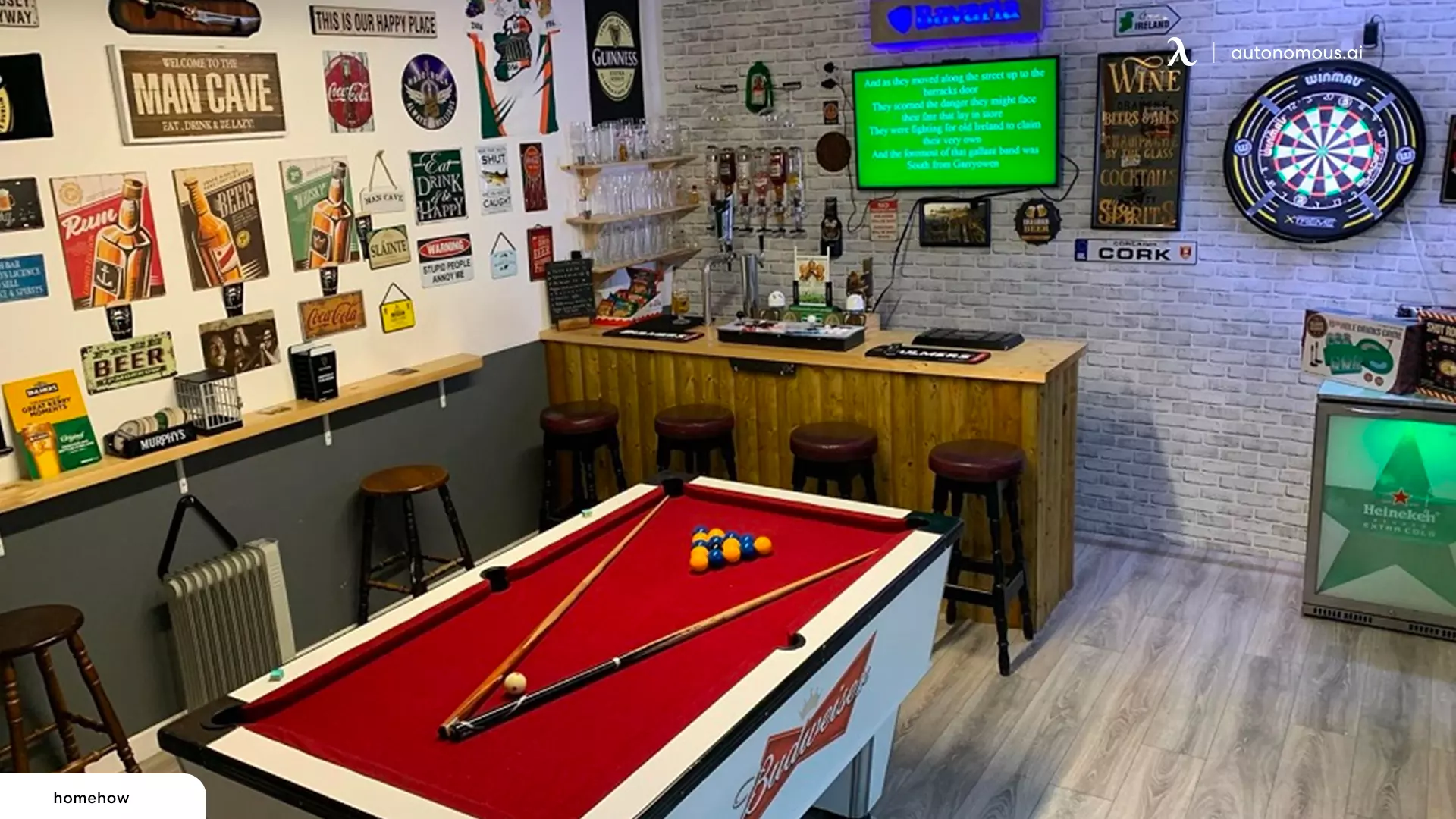 Sports Man Cave Shed