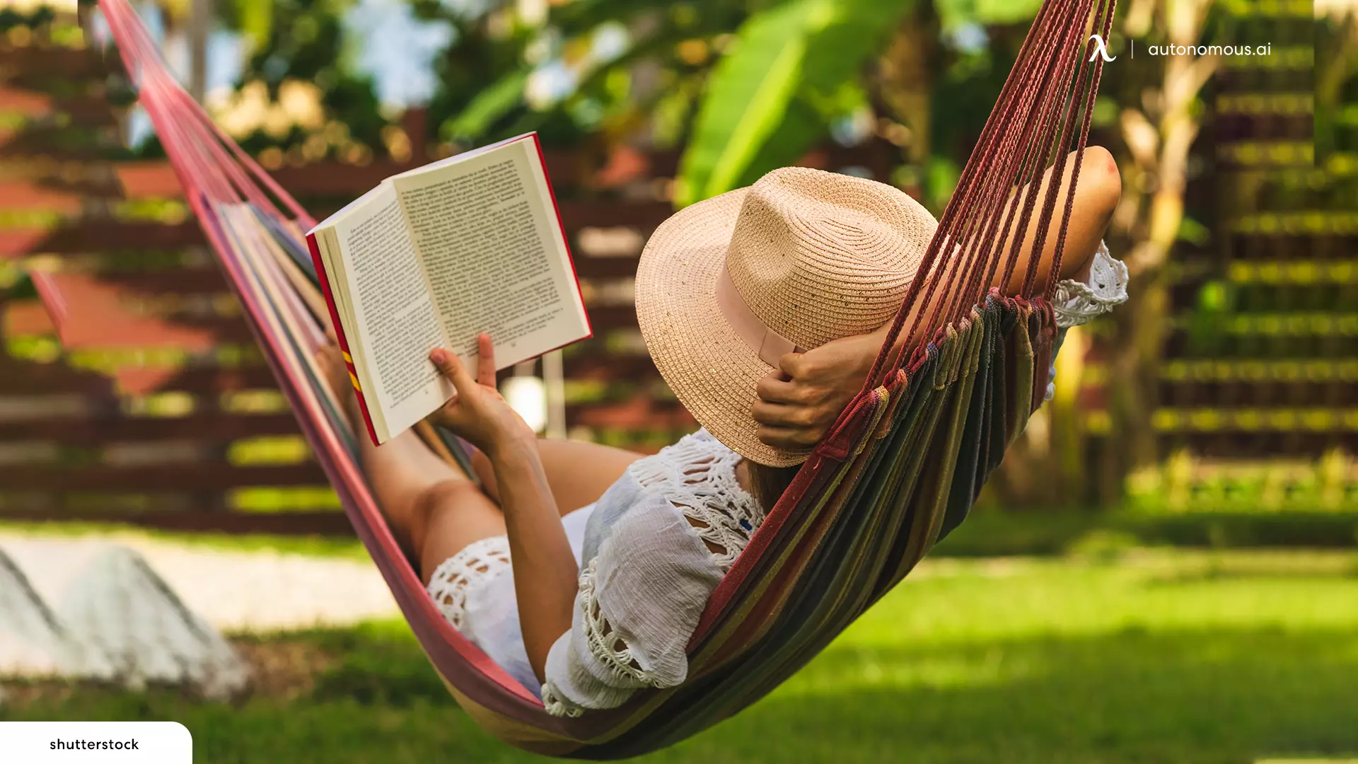 Install a Hammock - outdoor reading nook