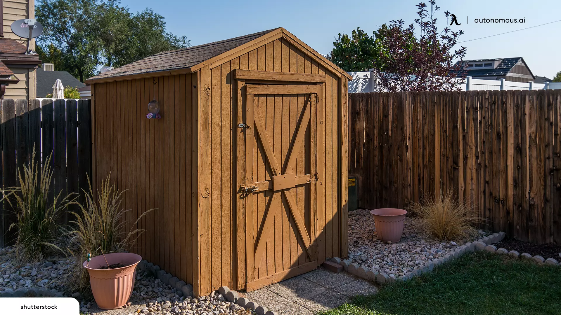 Wooden Sheds - shed material