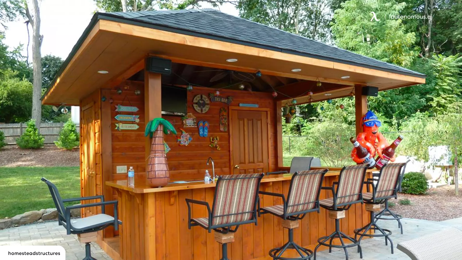 Choose a Stand-Alone Design - shed bar ideas
