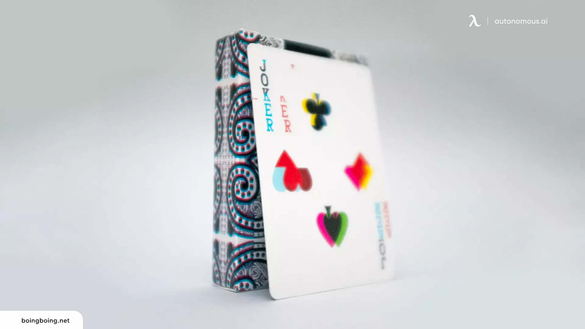 Glitch - playing card design