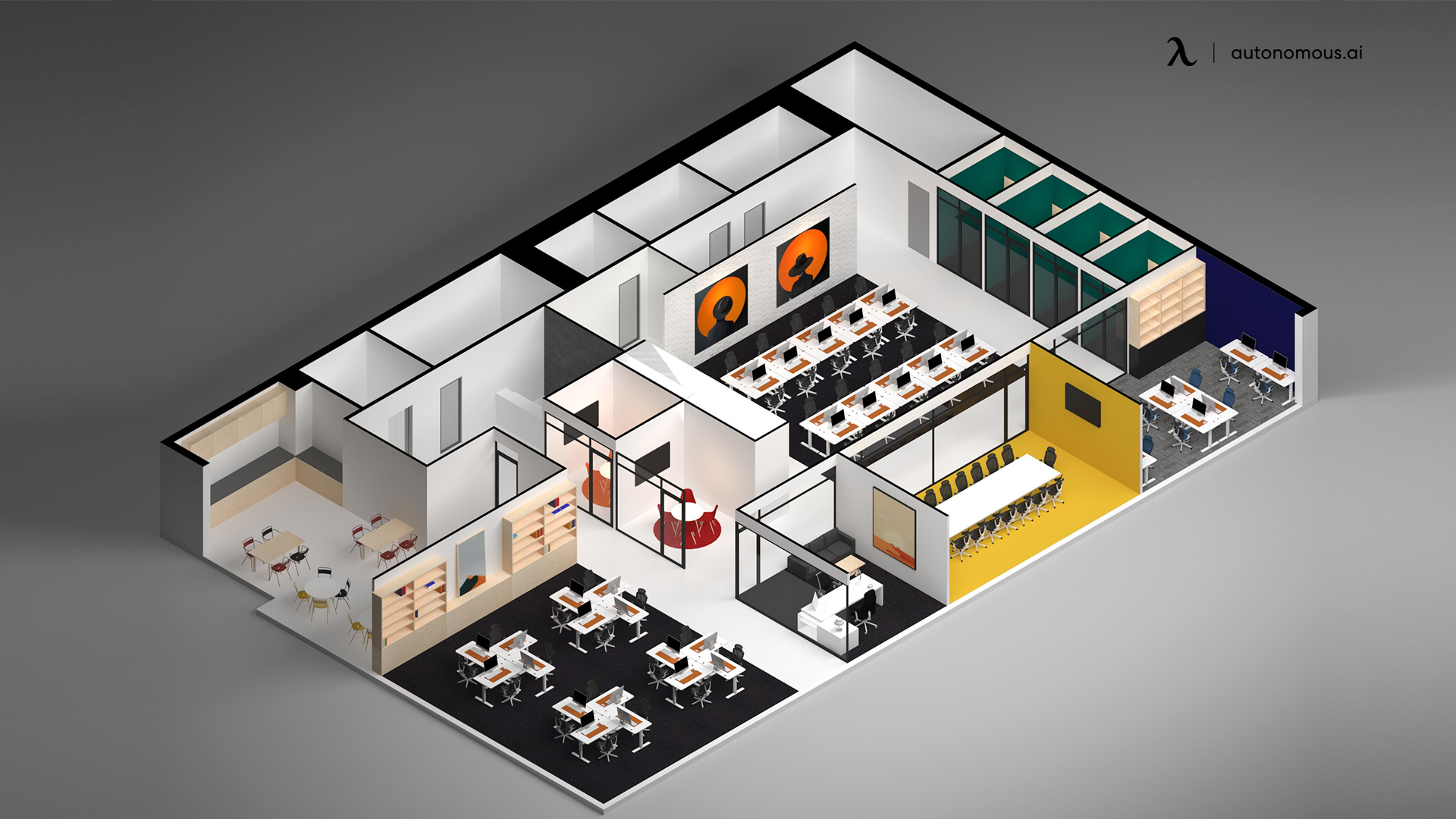The Everything office layout