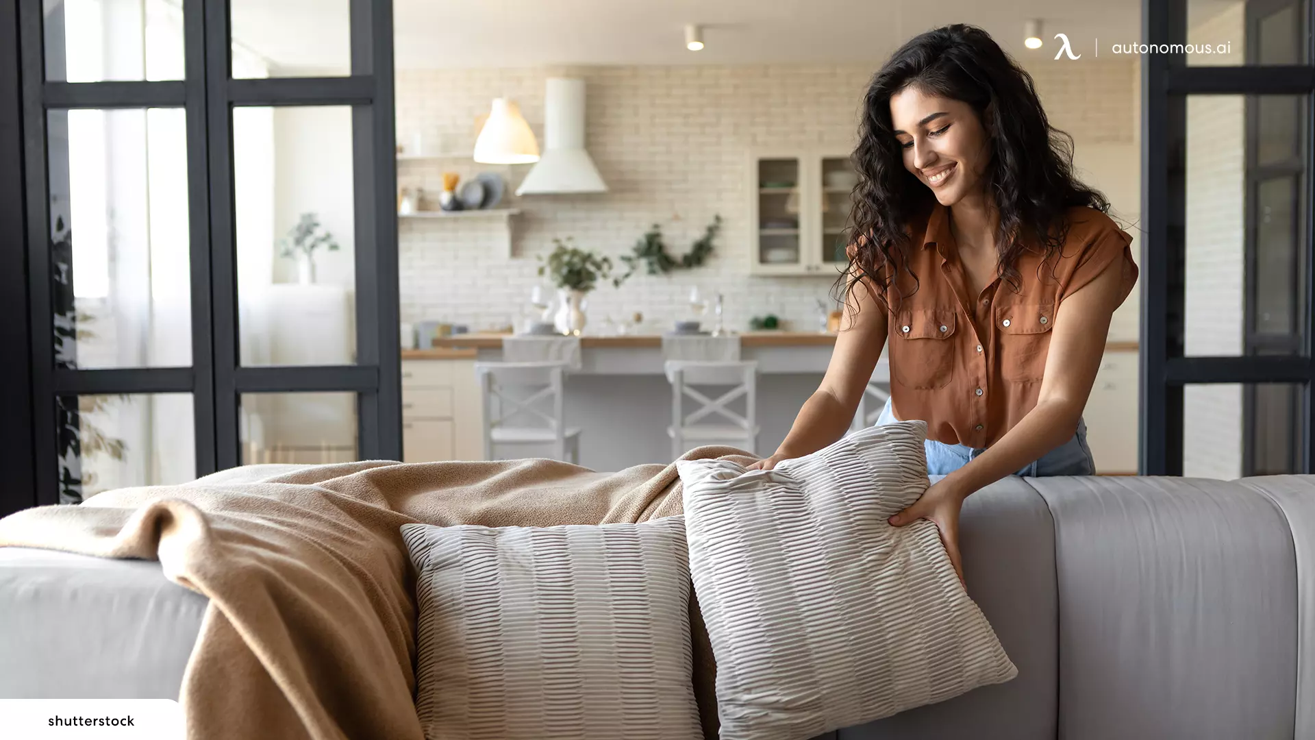 Comfy Pillows - outdoor room ideas