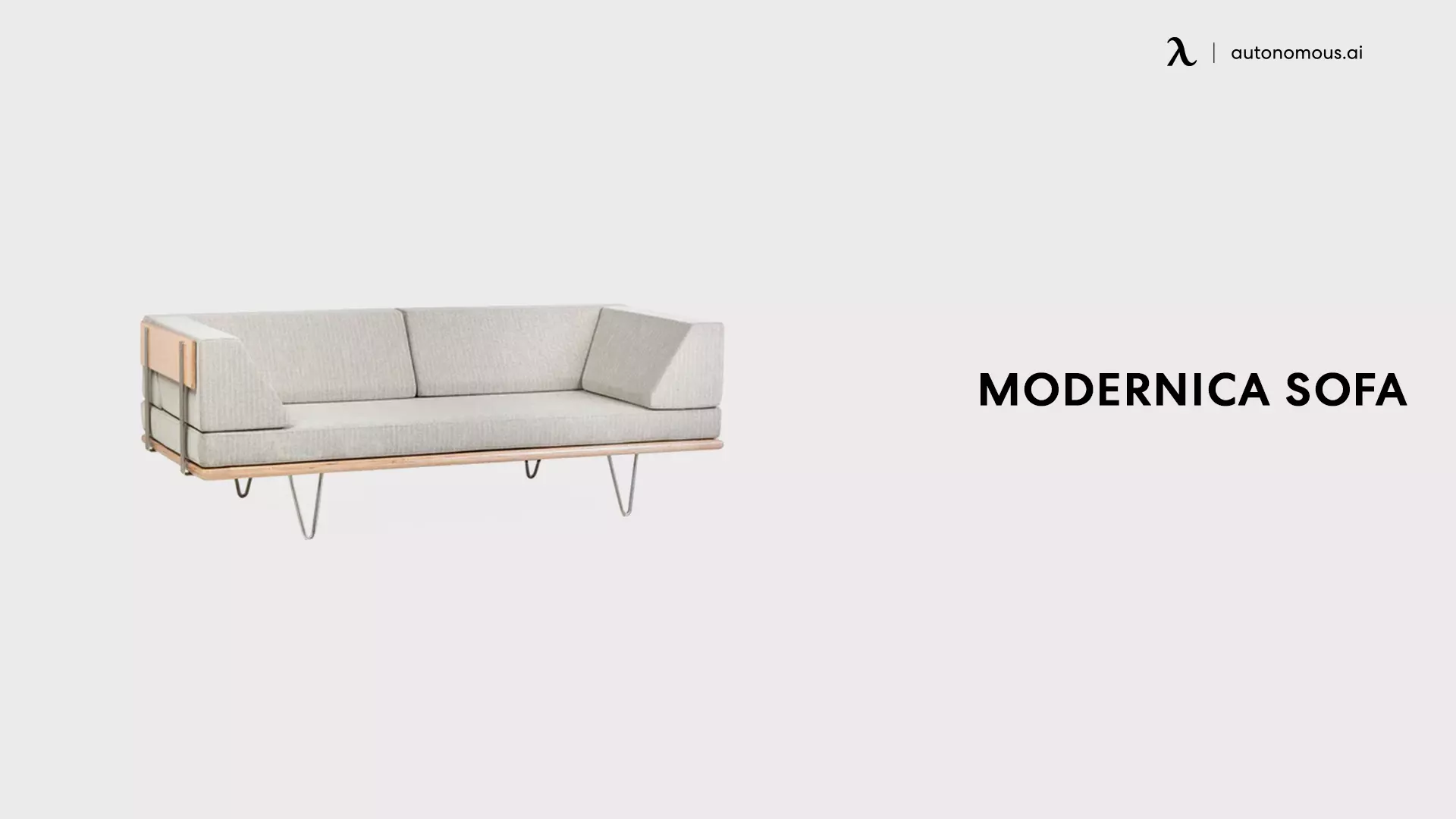 Modernica Sofa – Minimalist Scandinavian Style Office and Home Couch