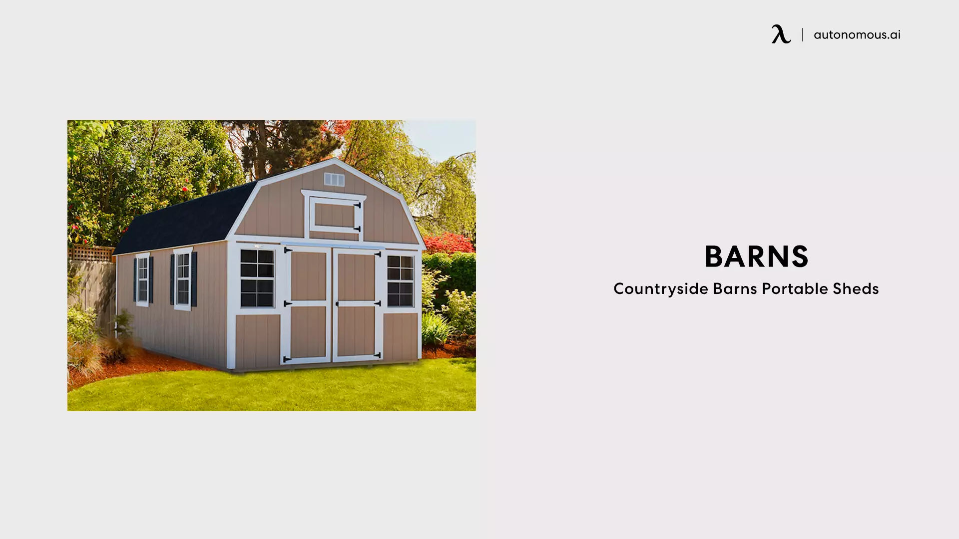 Countryside Barns Portable Sheds