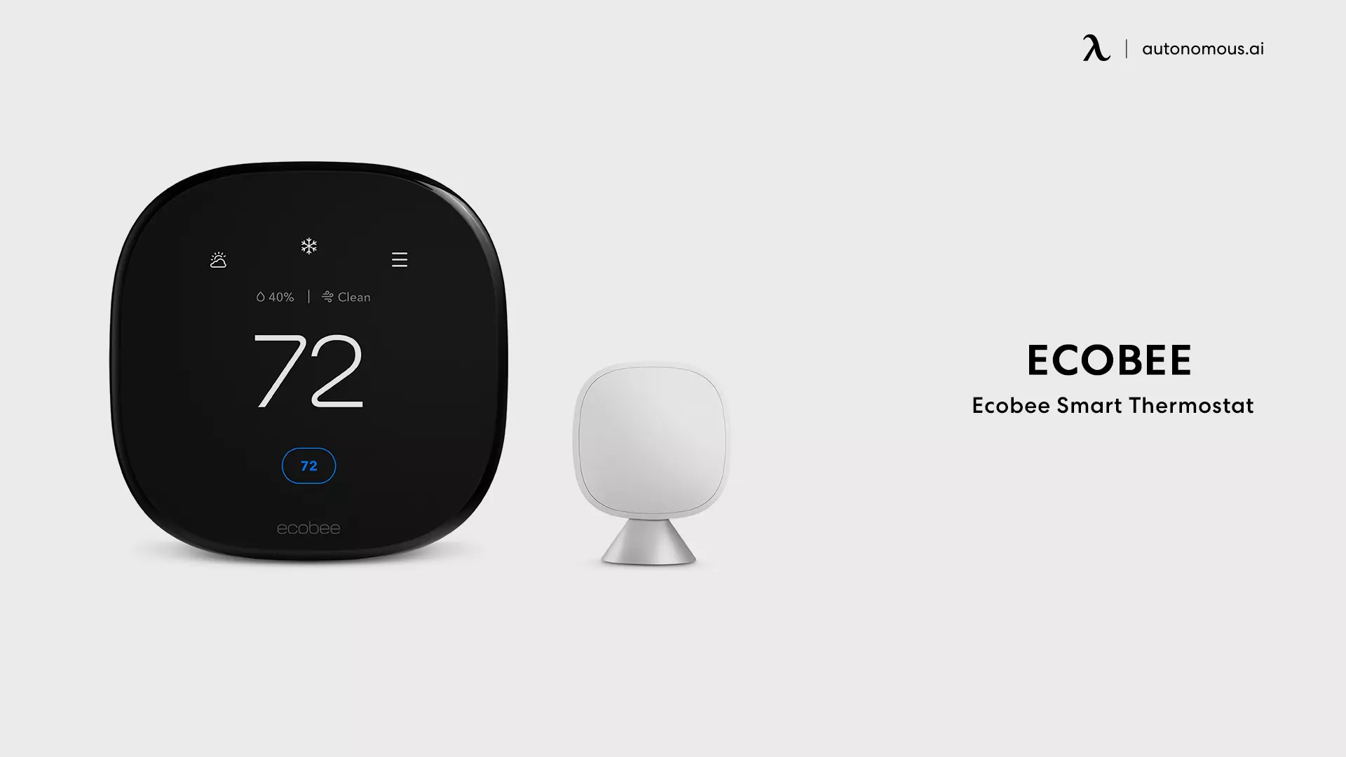 Ecobee Smart Thermostat - smart home gadgets