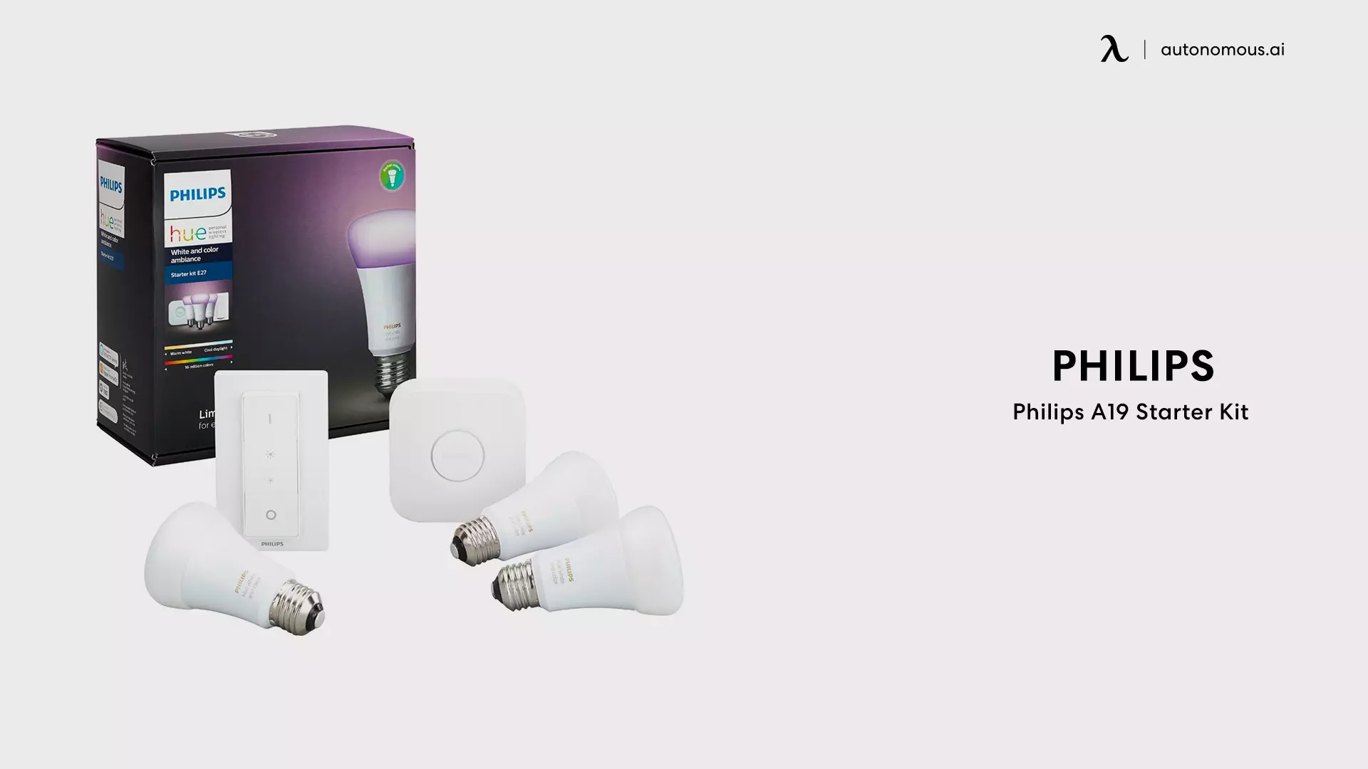 Philips A19 Starter Kit - smart home gadgets