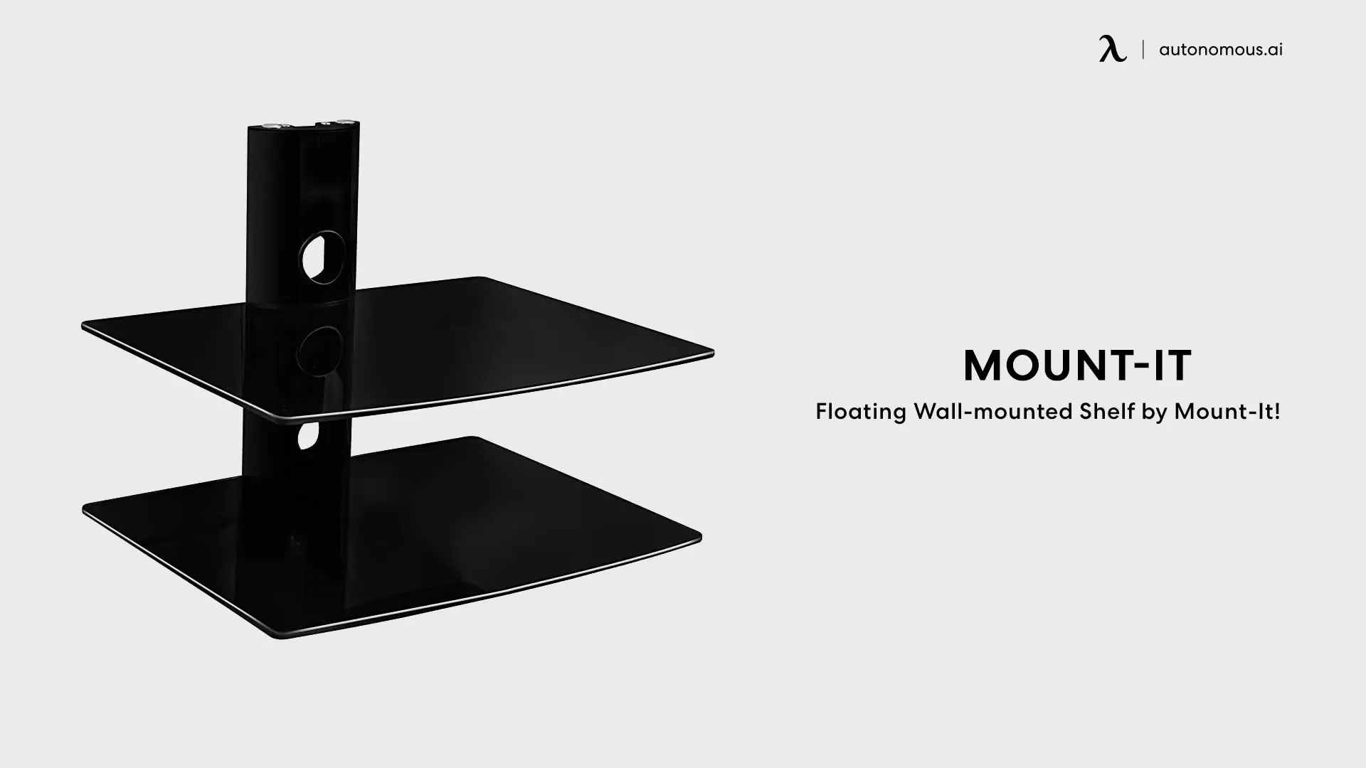 Floating Wall-mounted Shelf by Mount-It!