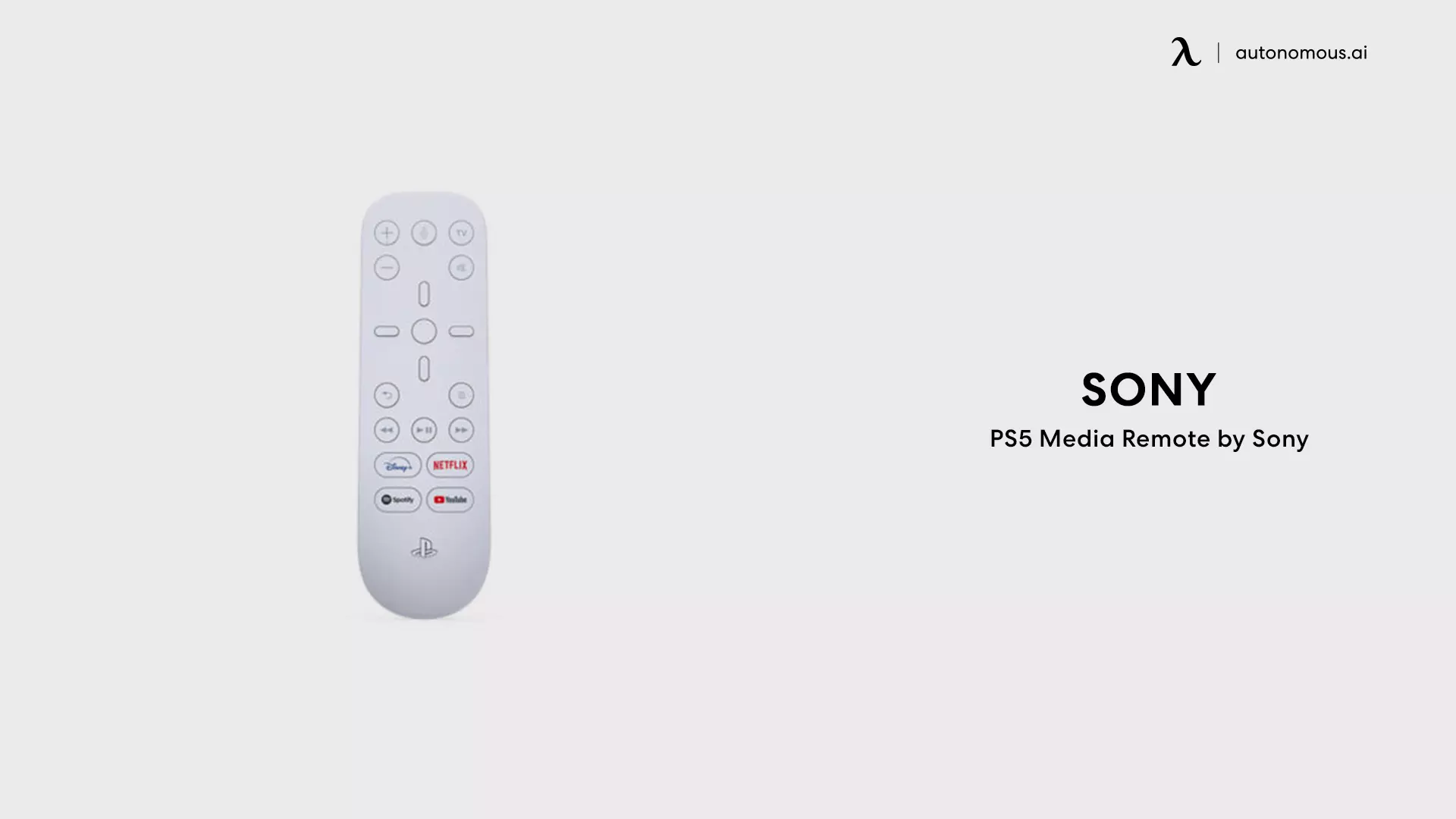 PS5 Media Remote by Sony