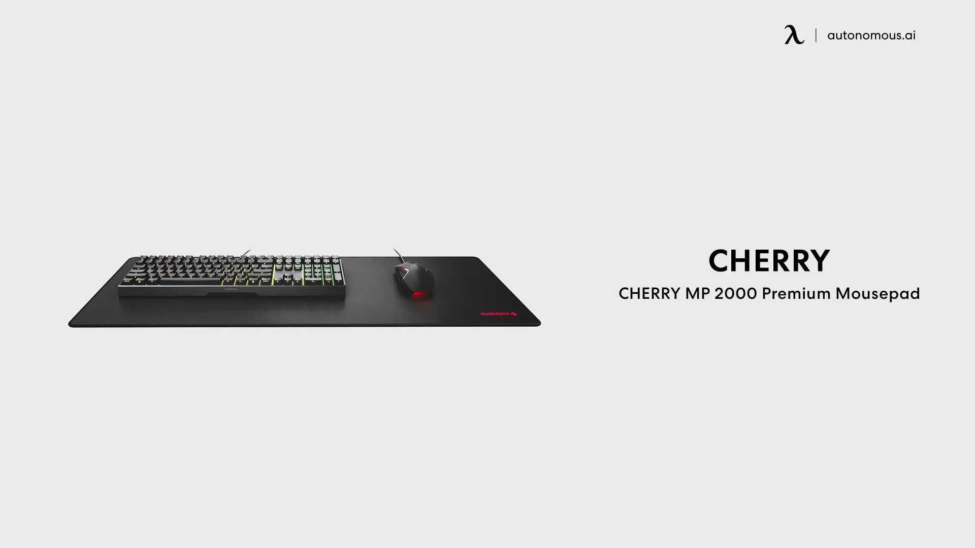 CHERRY MP 2000 Premium Mousepad - computer desk pads