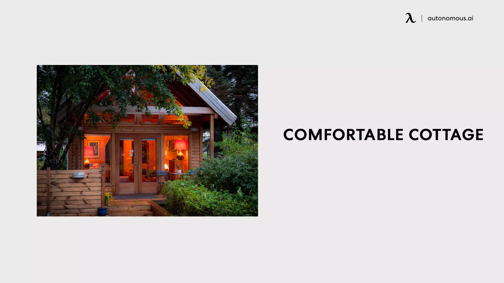 Comfortable Cottage – Easy to Implement Shed Idea